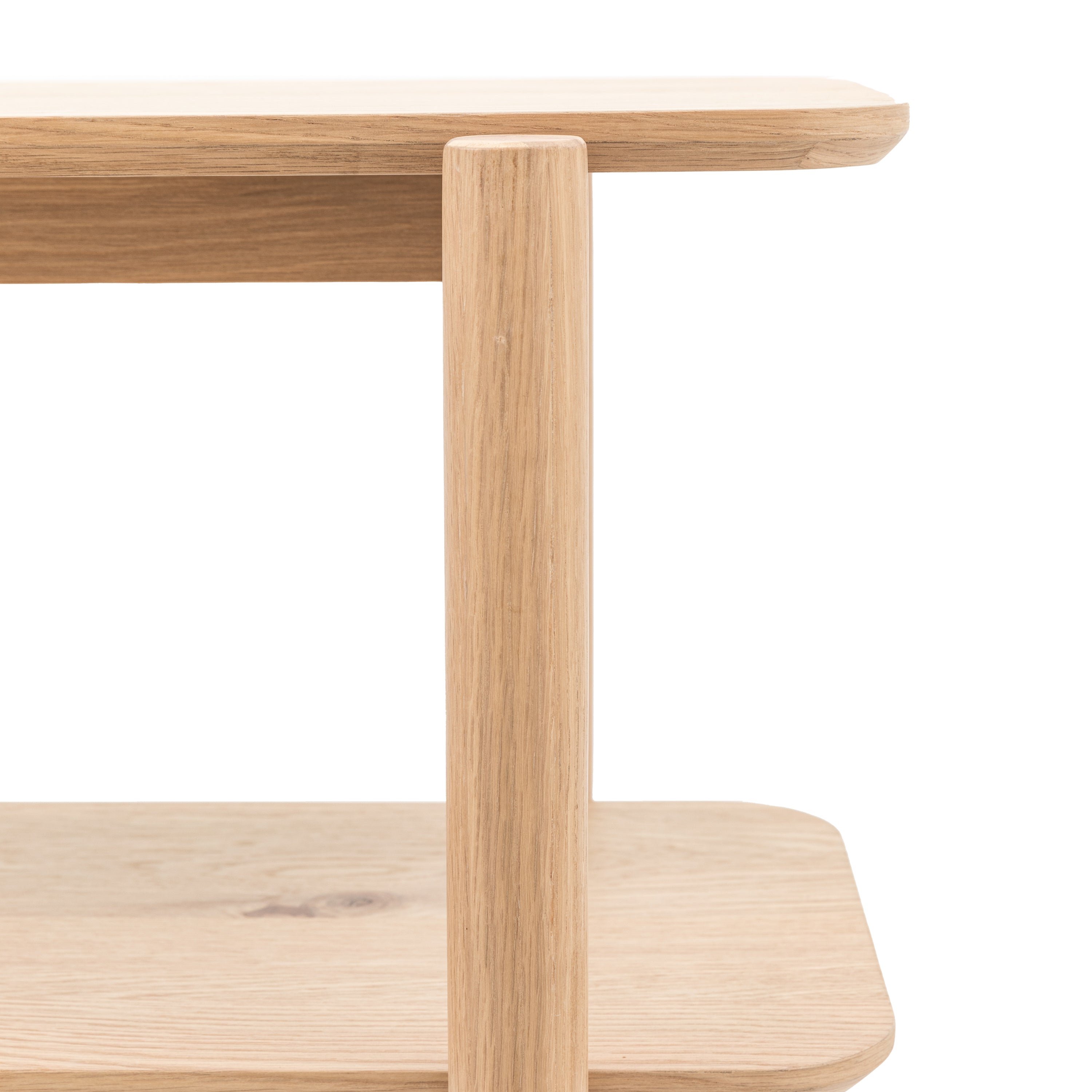 Hatfield Natural Oak Wood Display Unit