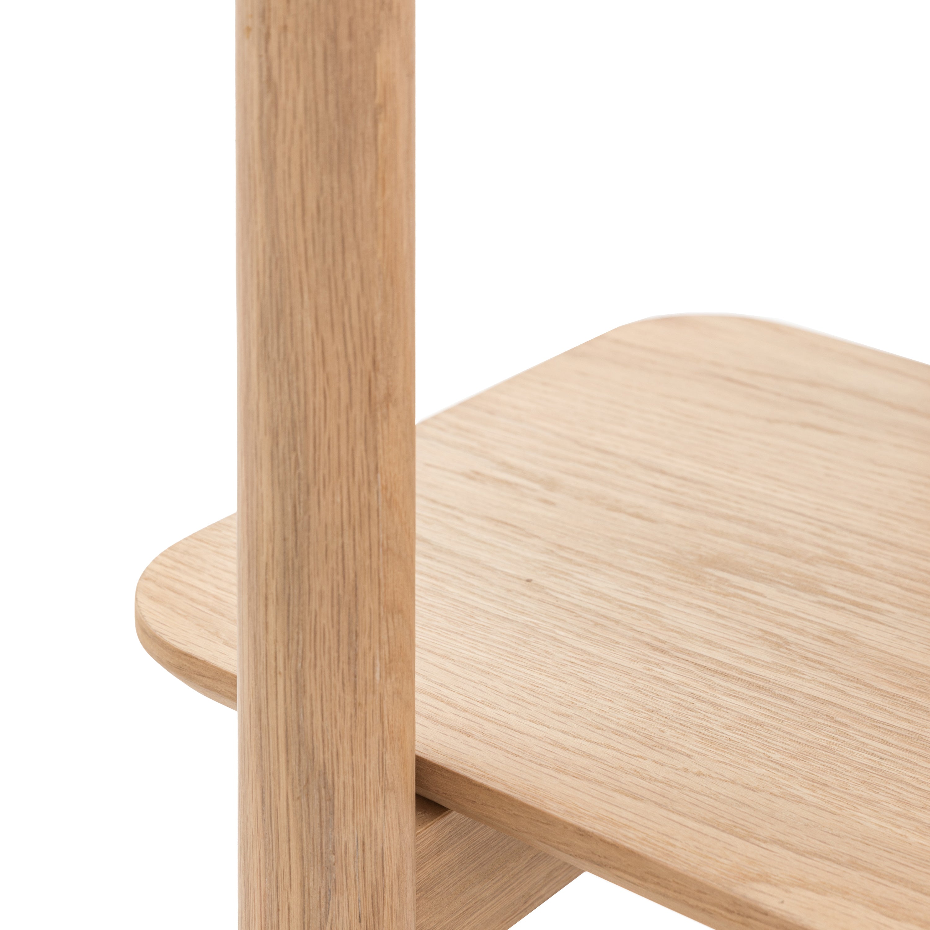 Hatfield Natural Oak Wood Display Unit