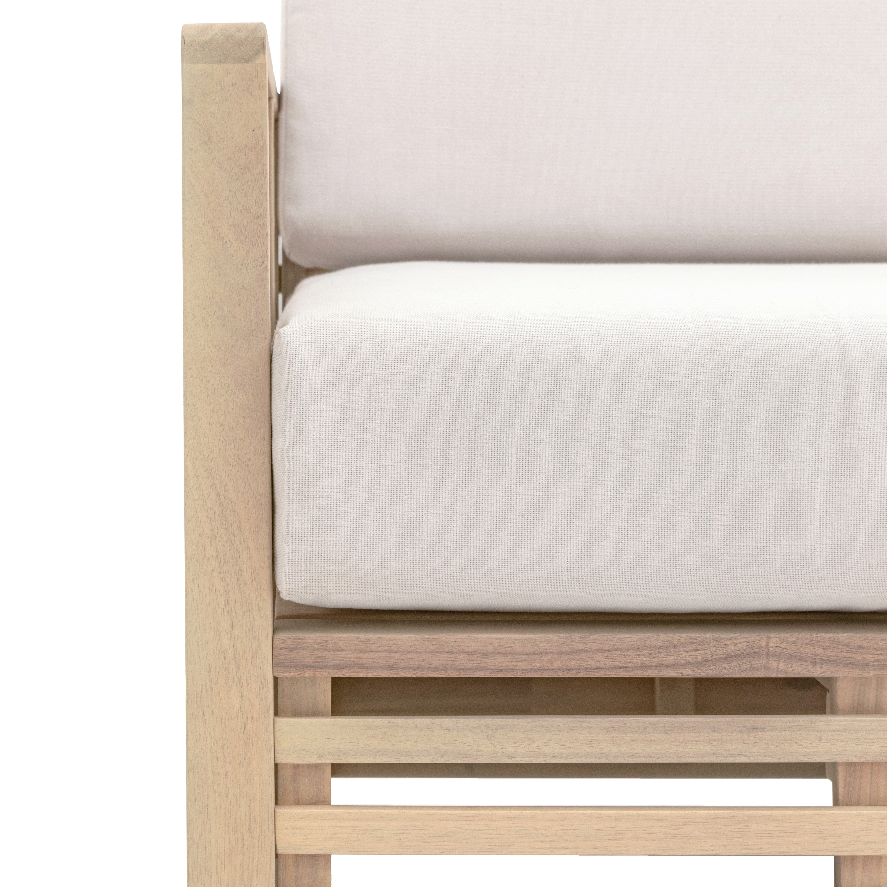 Toretto Natural Acacia Wood Outdoor Lounge Set