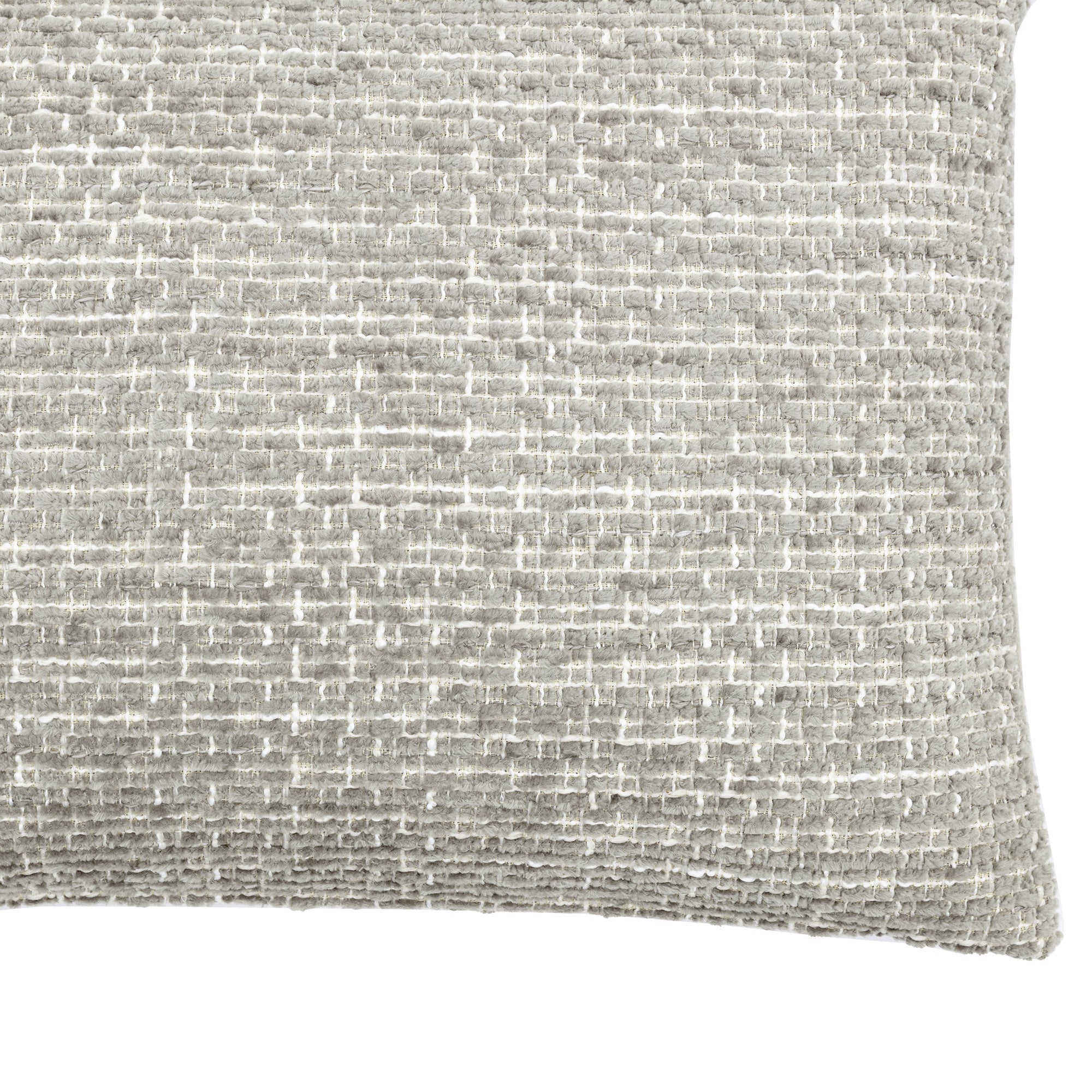 Chenille Textured Olive Green Square Cushion