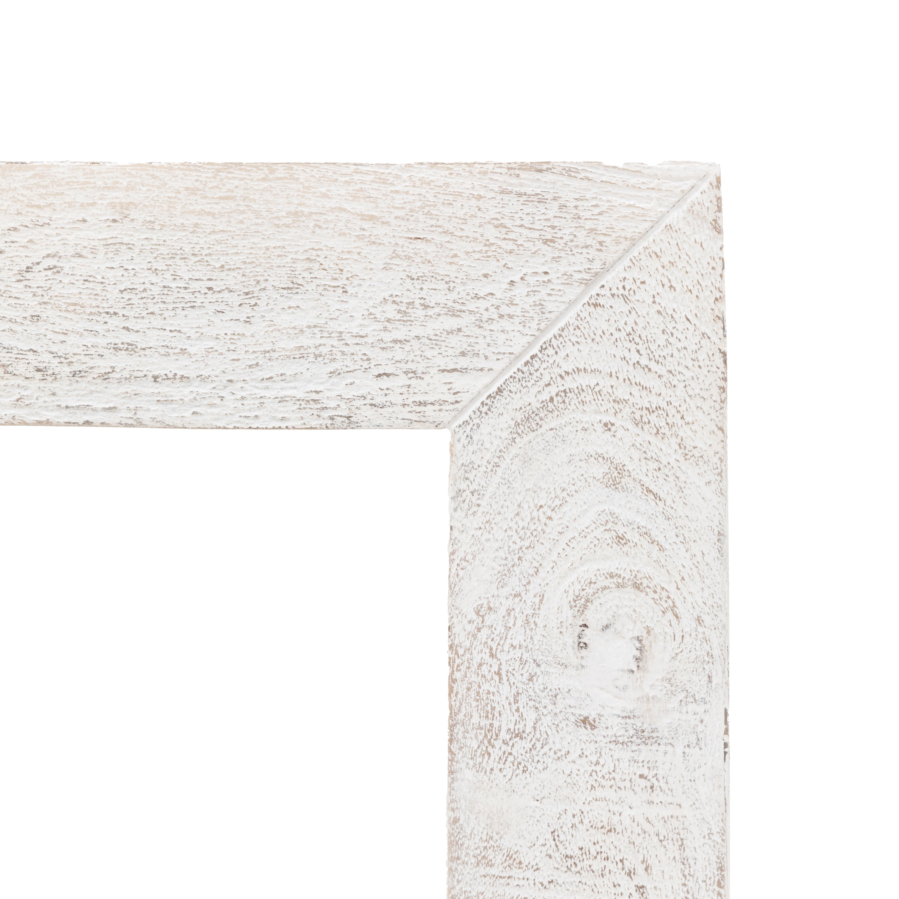 Eldora Whitewash Mango Wood Dining Bench