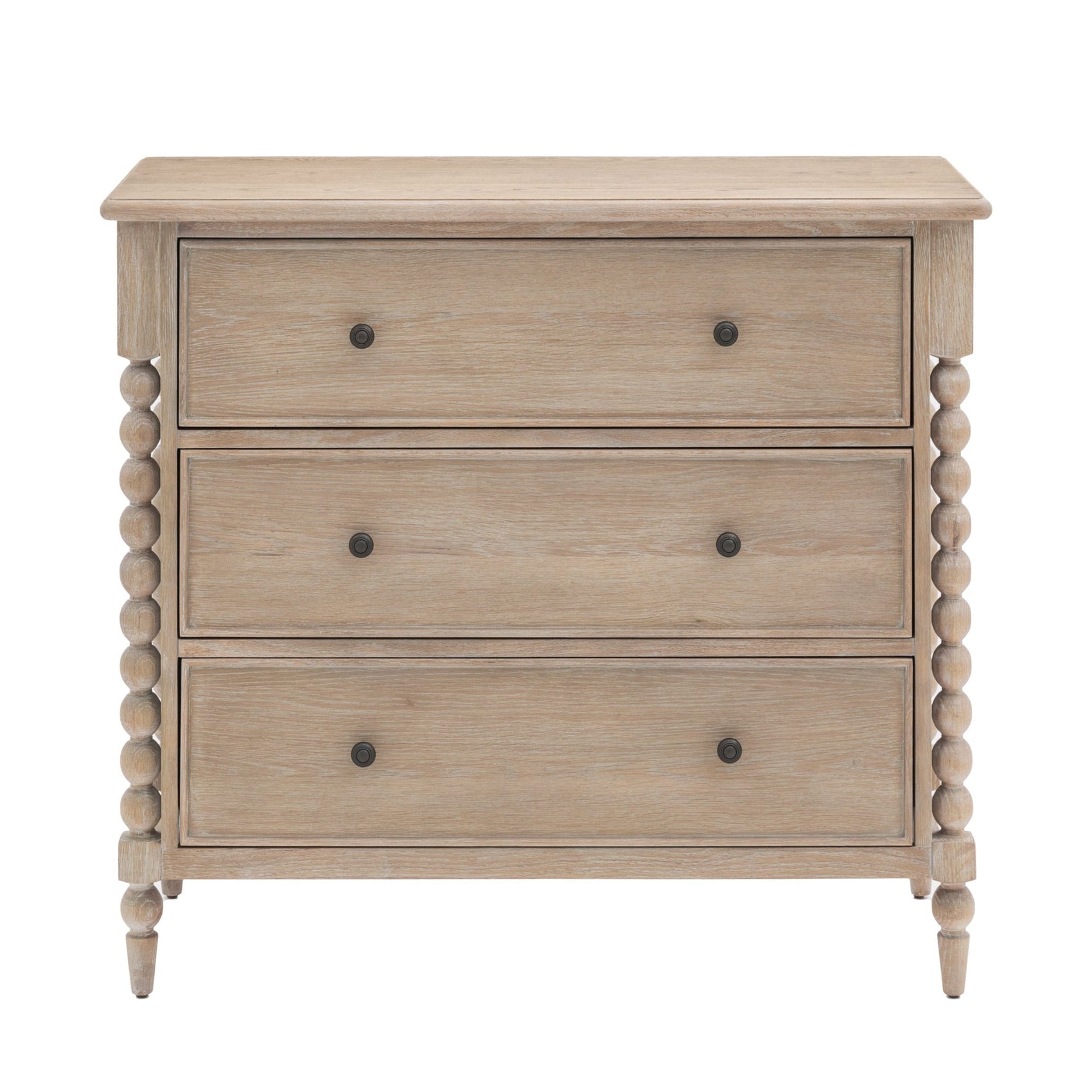 Birchfield Artisan Oak Wood Chest of Drawers | Large
