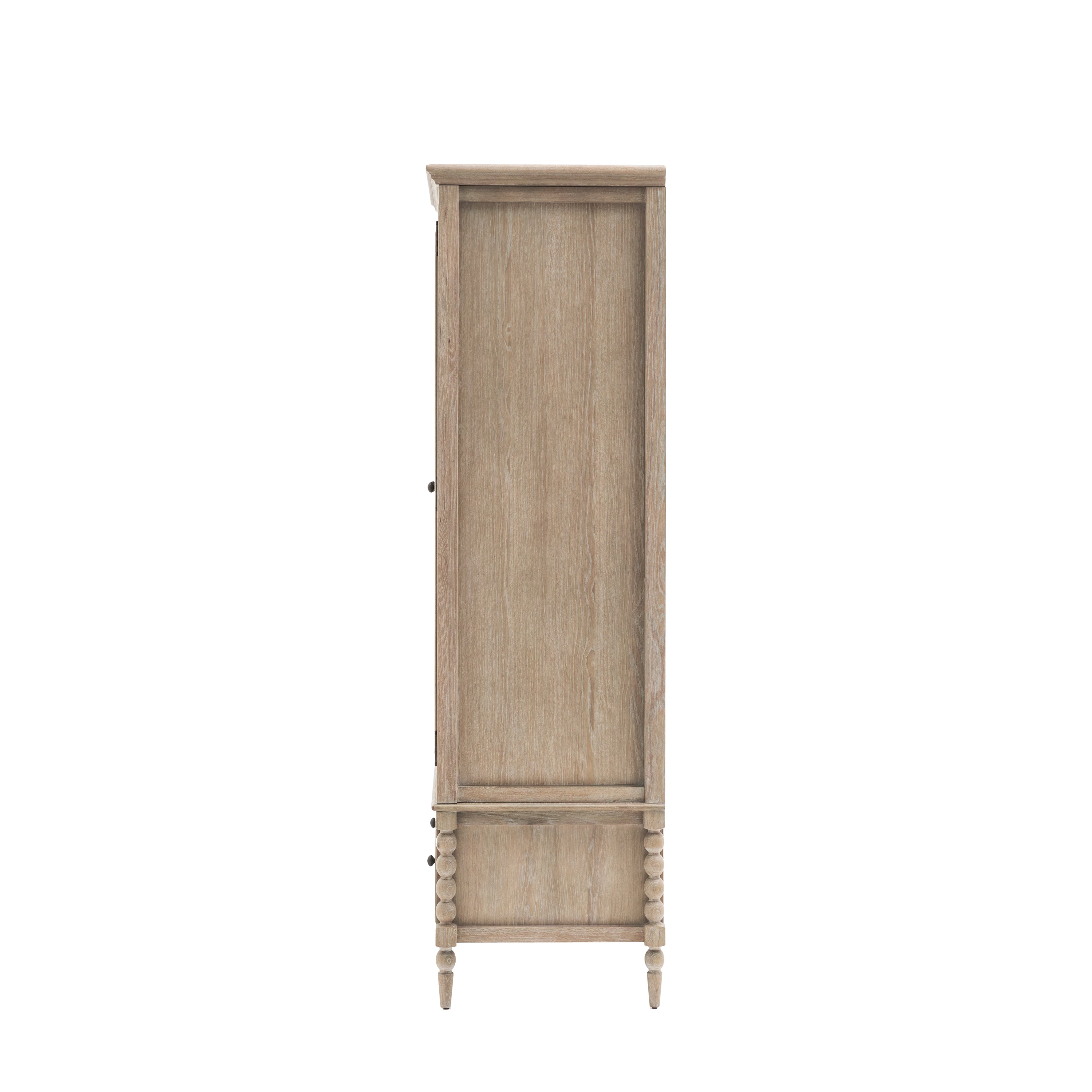 Birchfield Artisan Oak Wood Double Wardrobe