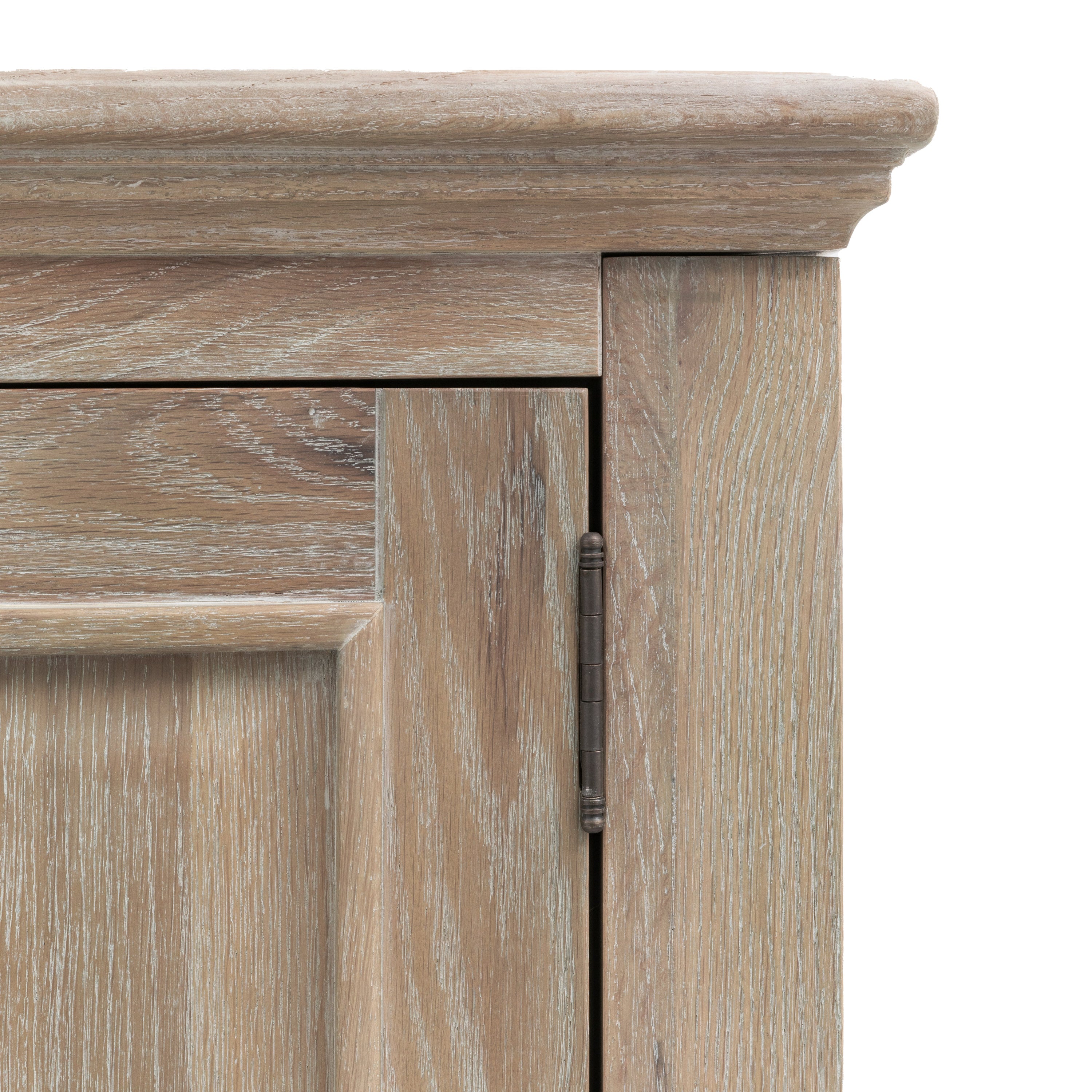 Birchfield Artisan Oak Wood Double Wardrobe