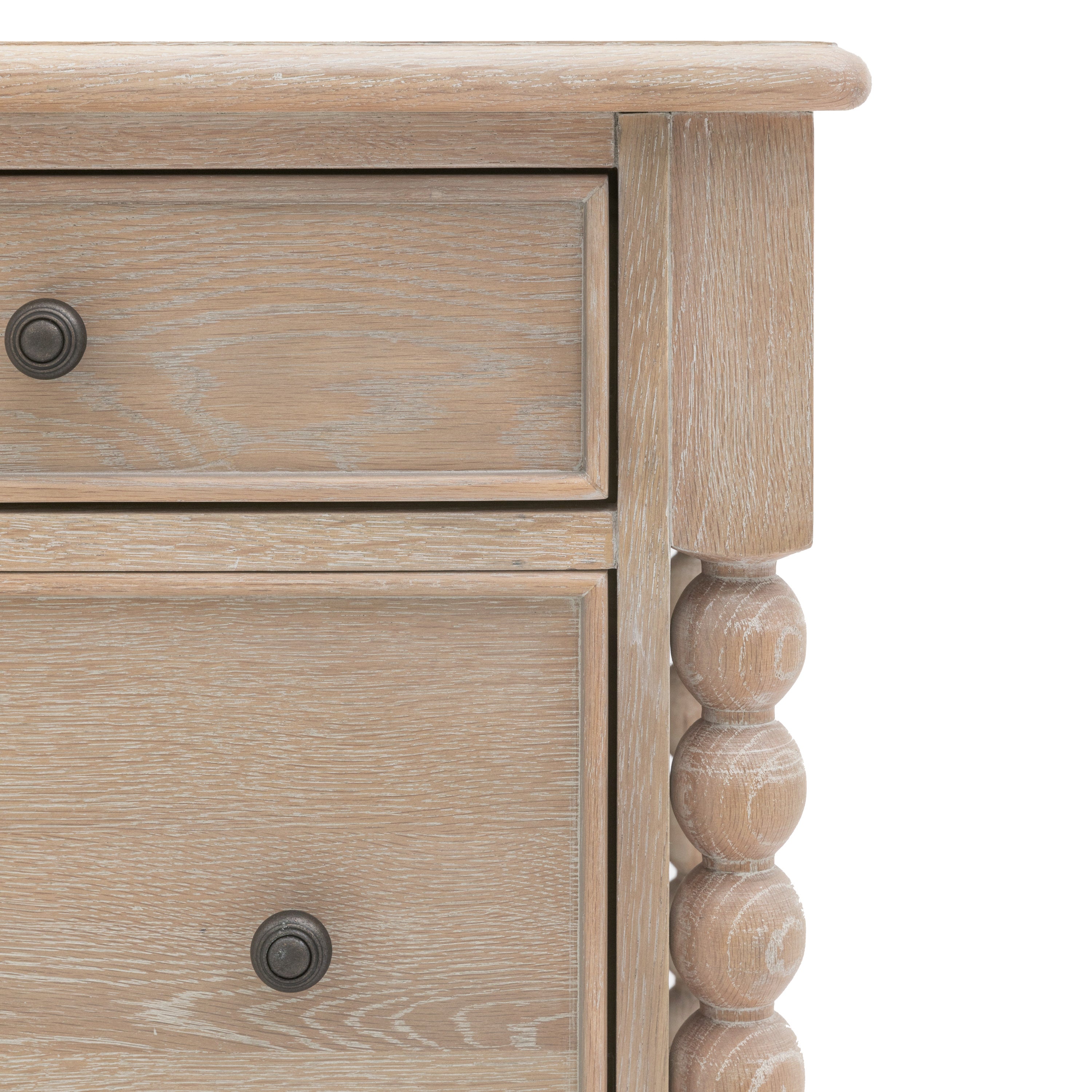 Birchfield Artisan Oak Wood Chest of Drawers | Extra Large