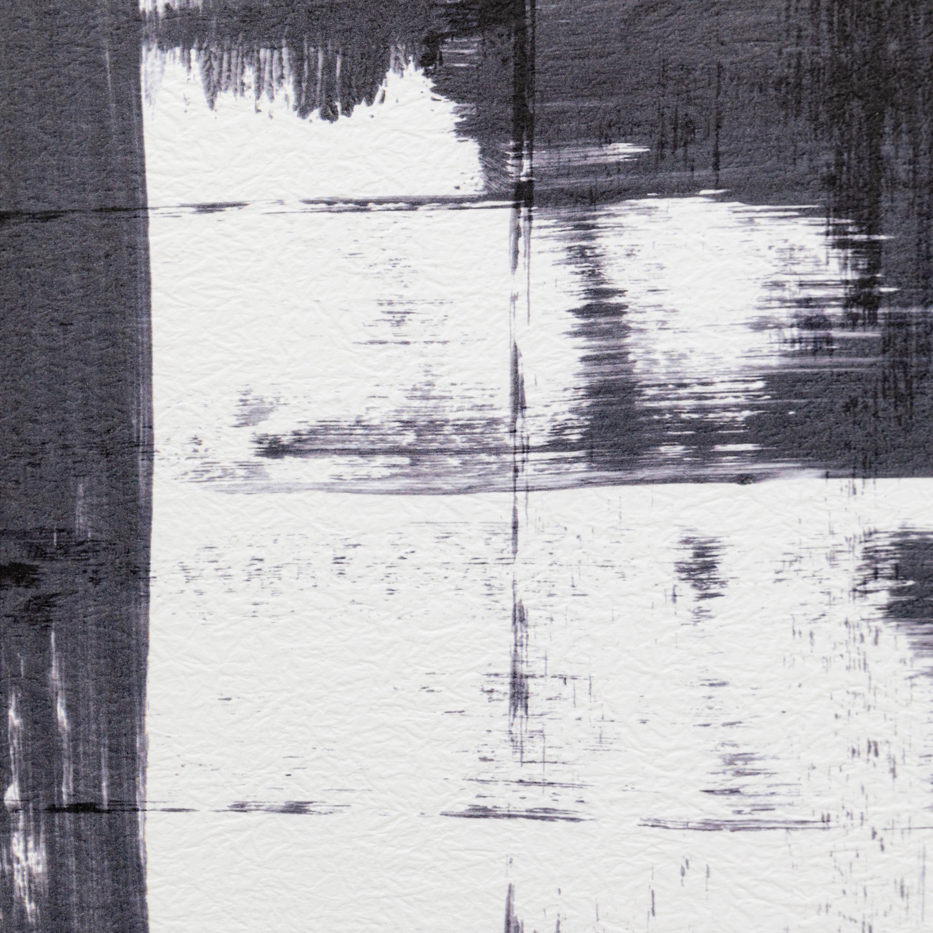 Set of 2 Focal Point Monchrome Abstract Framed Wall Art