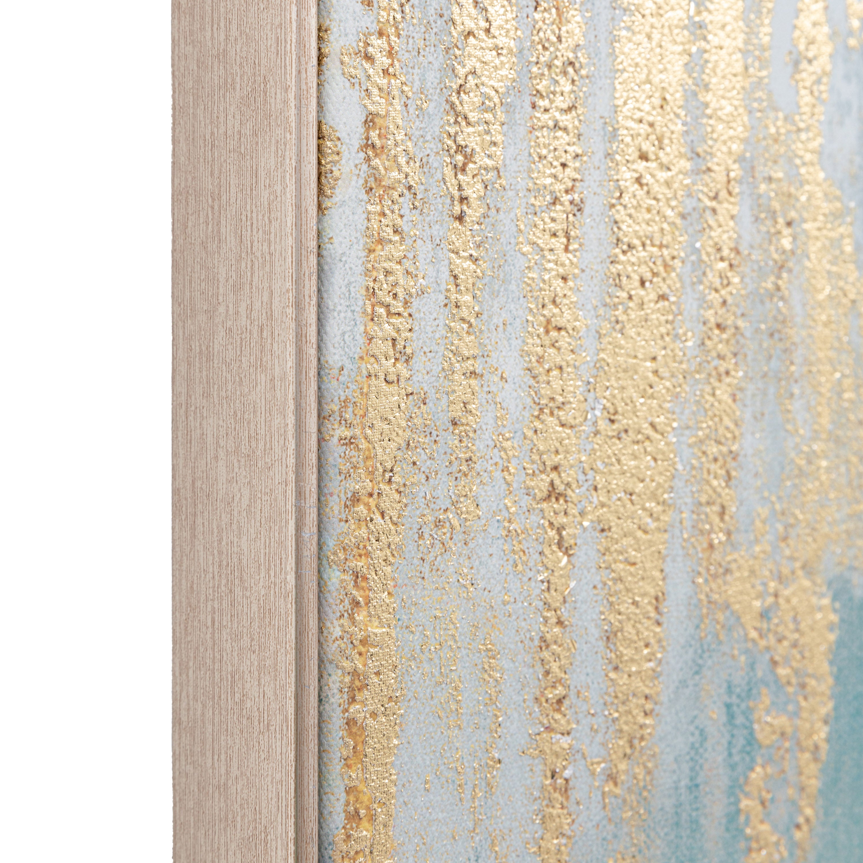 Early Morning Horizon Framed Canvas Wall Art