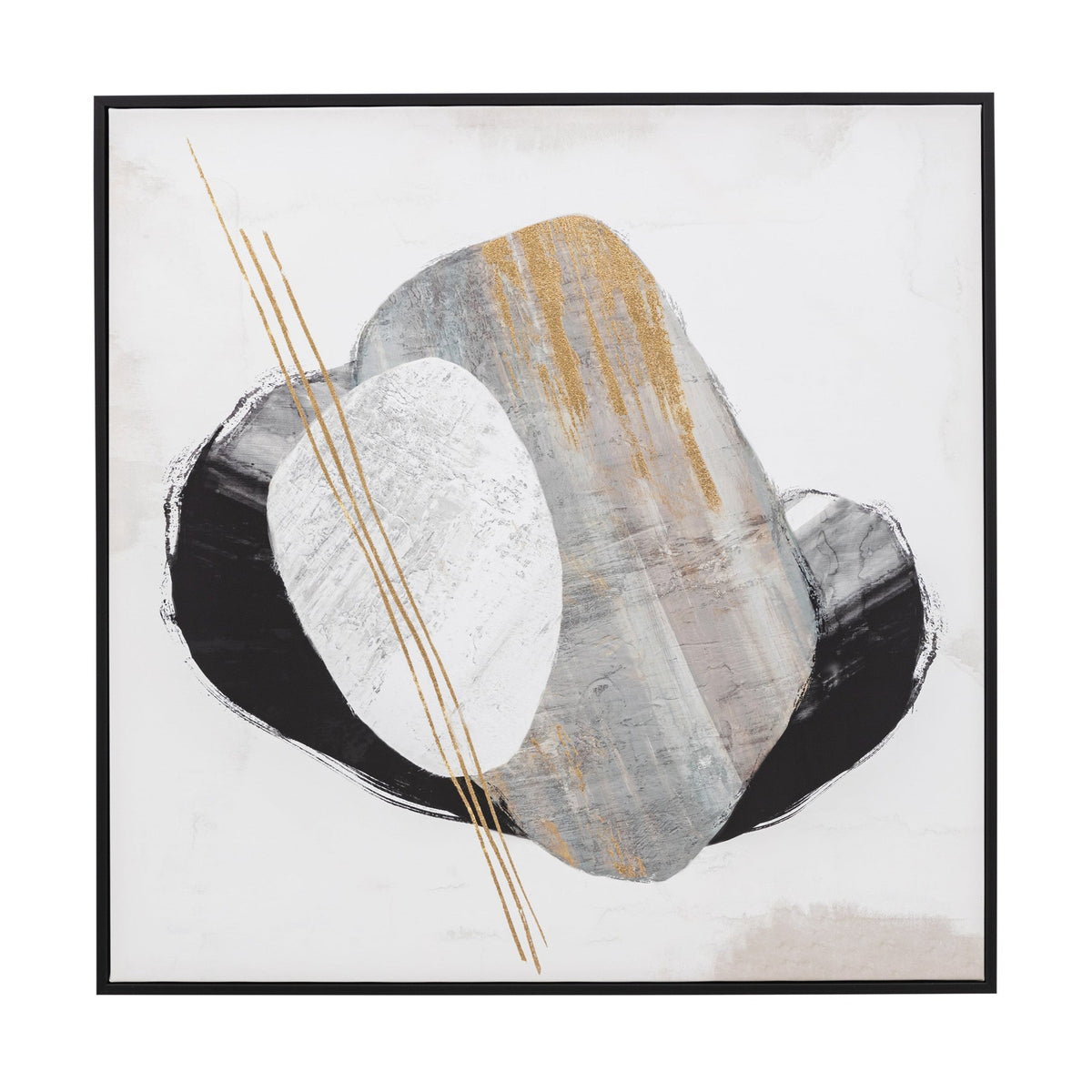 Fernvale the Dimensions I Framed Canvas Wall Art