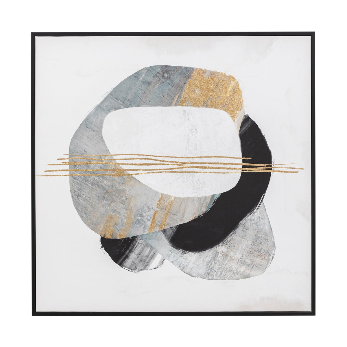 Fernvale the Dimensions II Framed Canvas Wall Art