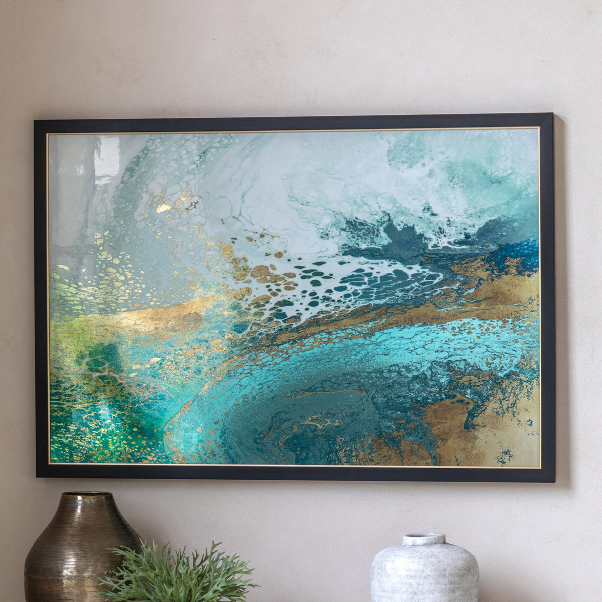Larkridge Framed Canvas Wall Art 120x80cm