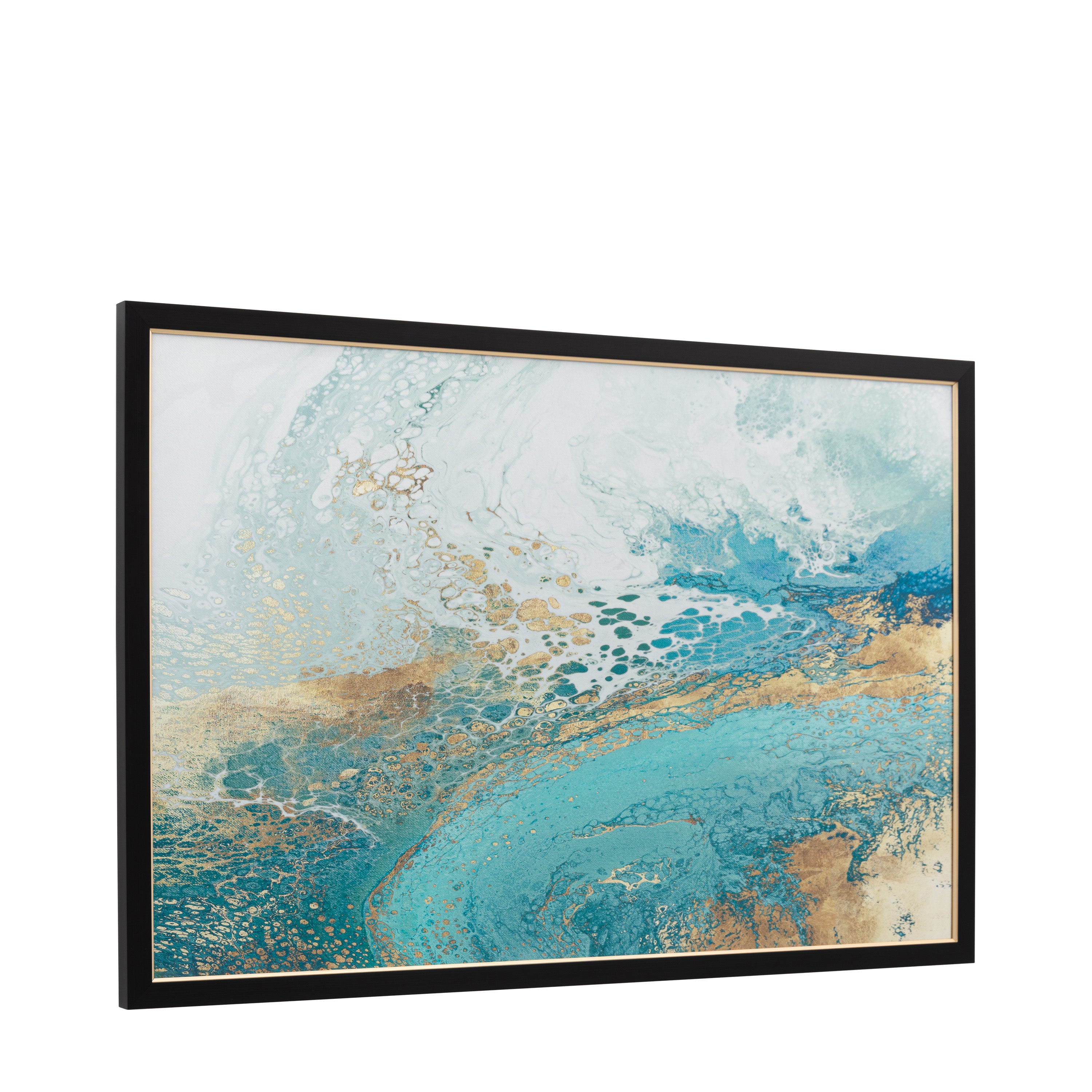 Lagoon Framed Canvas 1200x800mm