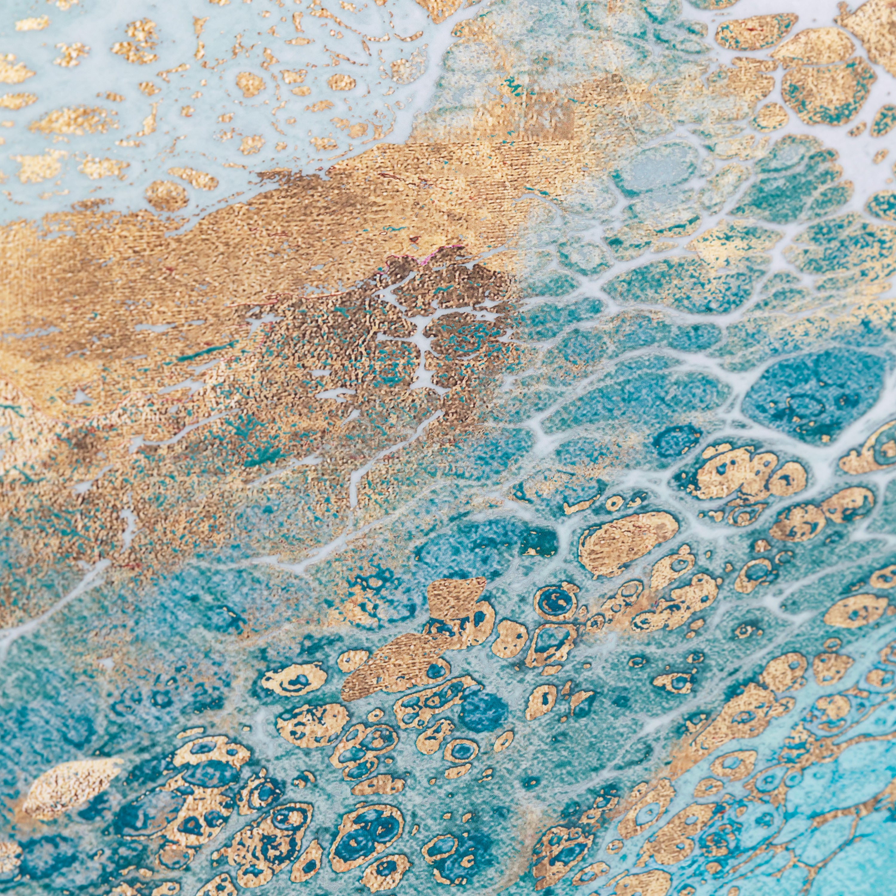 Lagoon Framed Canvas 1200x800mm