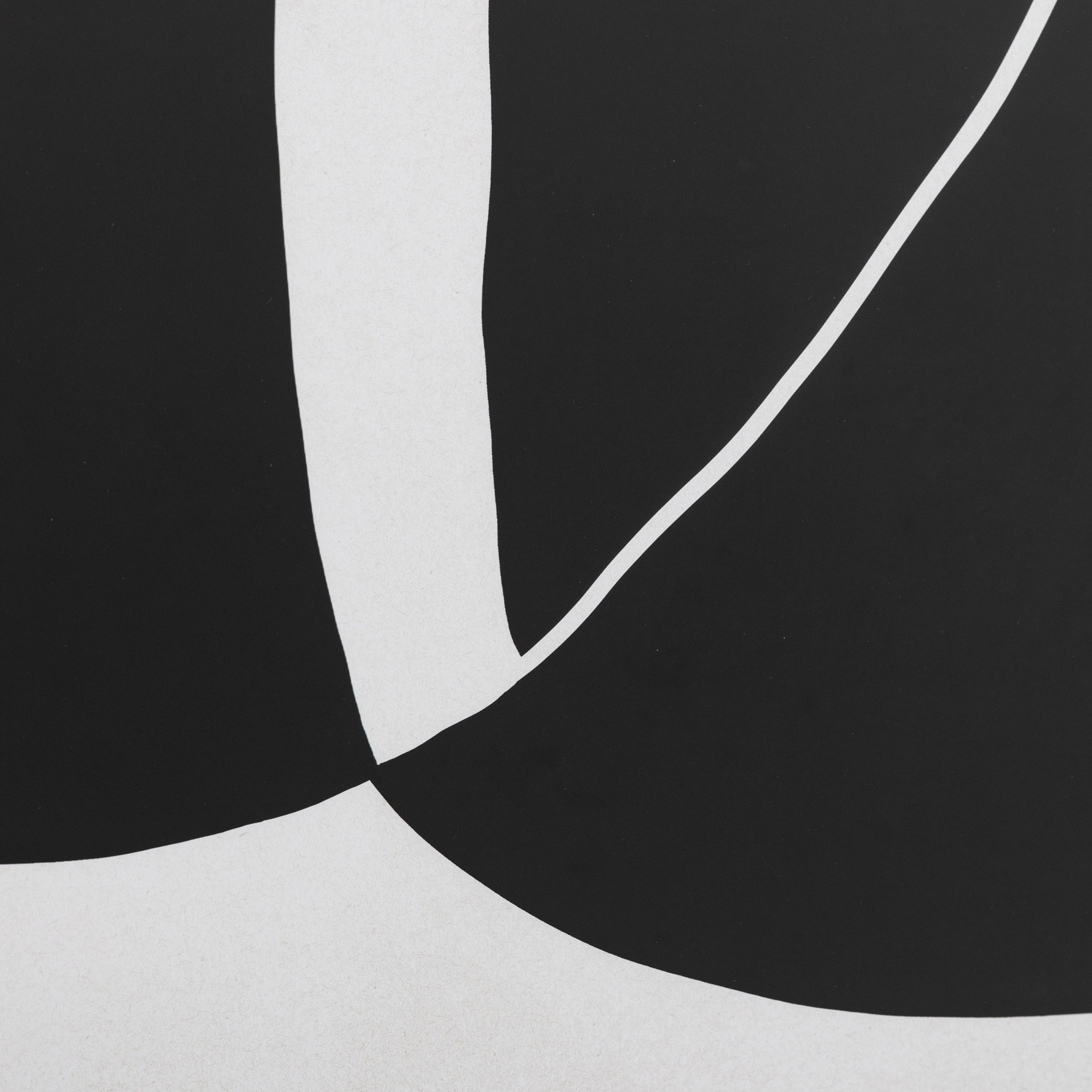 Abstract Noir et Blanc Framed Wall Art