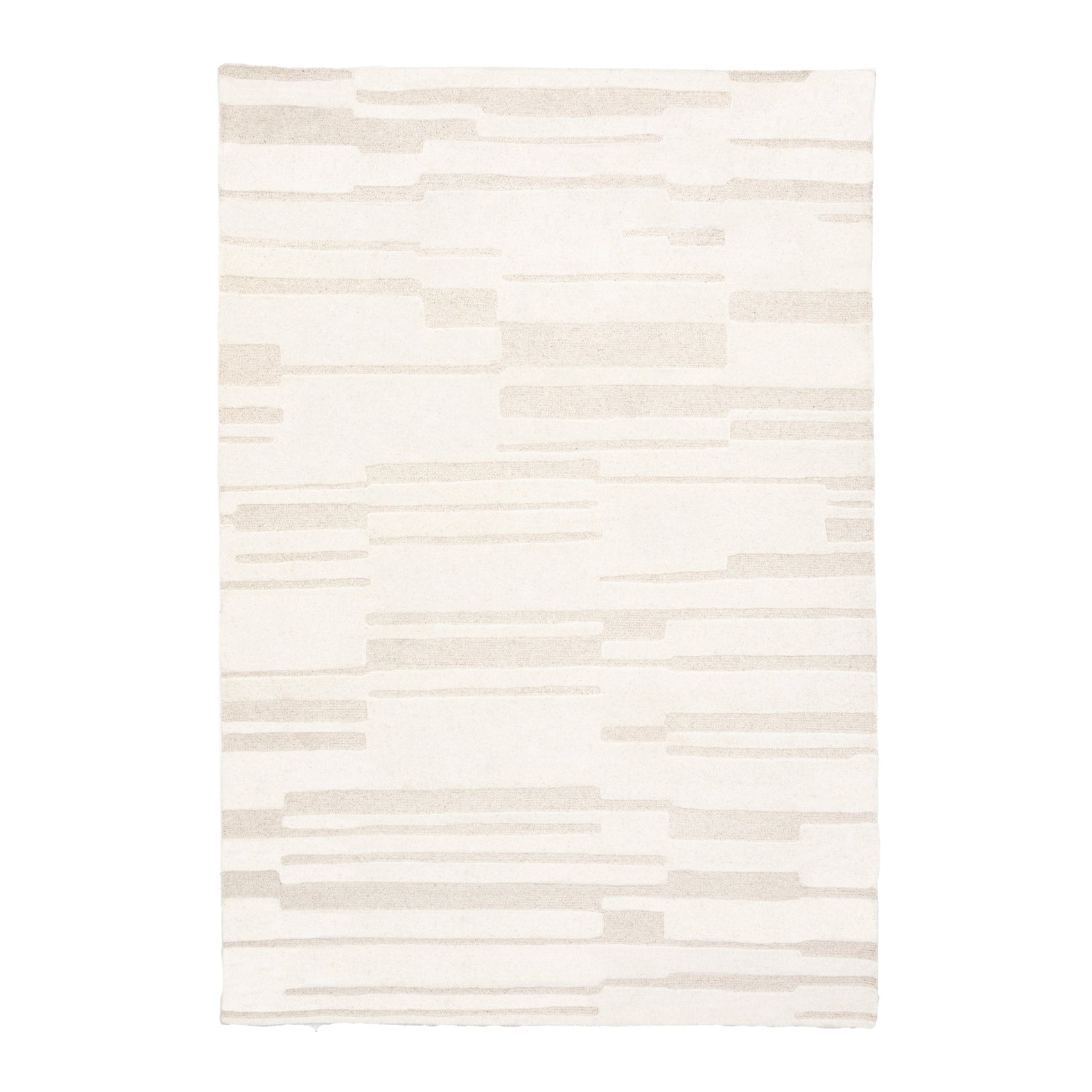 Clifton Cream Tufted Tonal Rug 160x230
