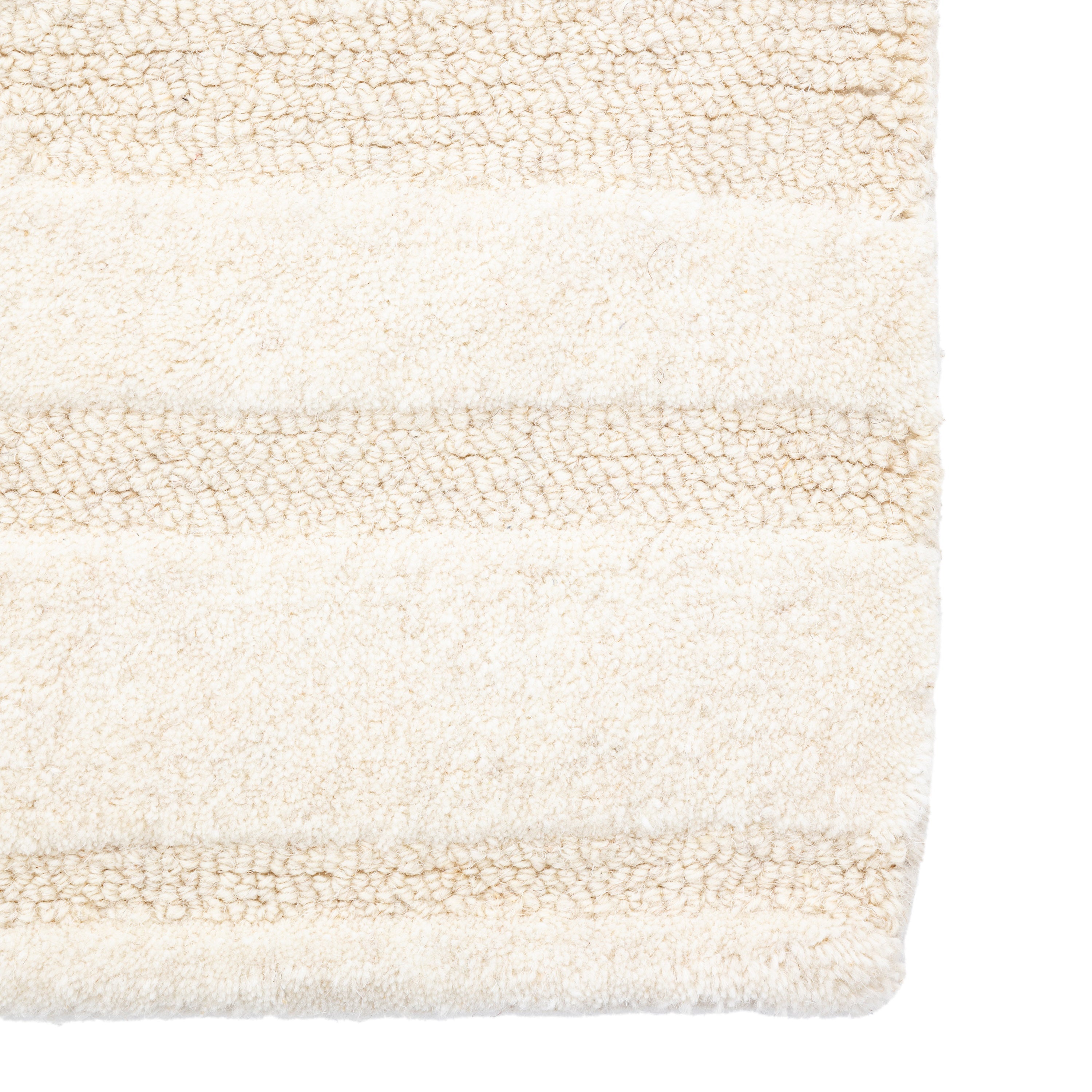 Clifton Cream Tufted Tonal Rug Taupe 200x290
