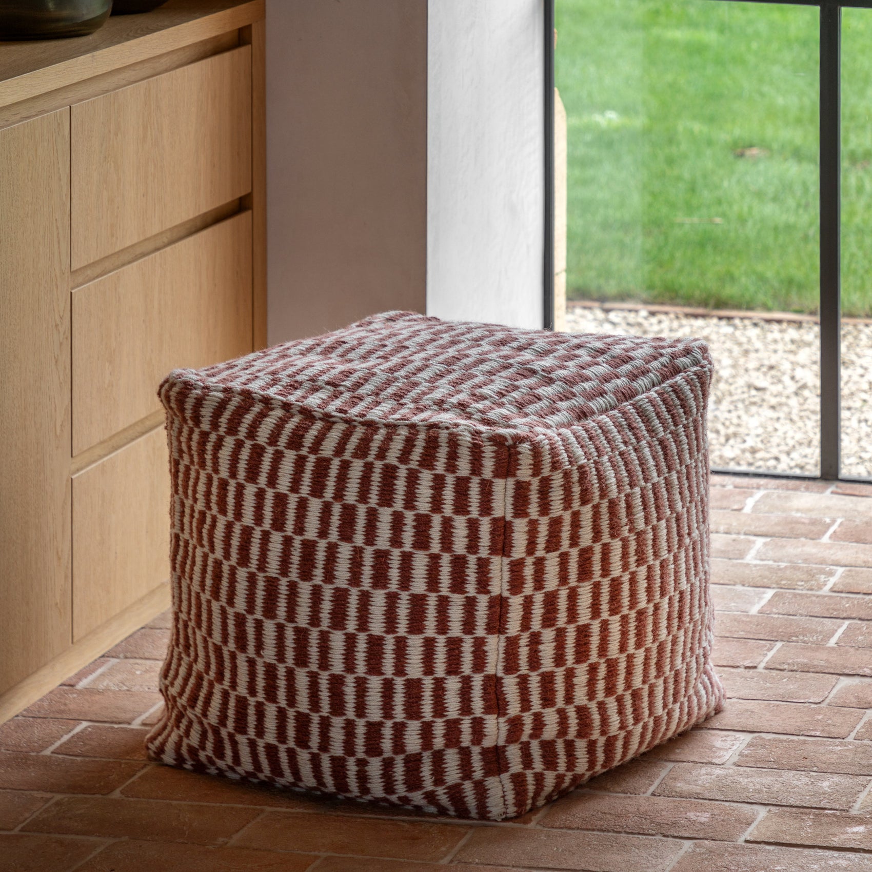 Fairridge Nutmeg Pouffe