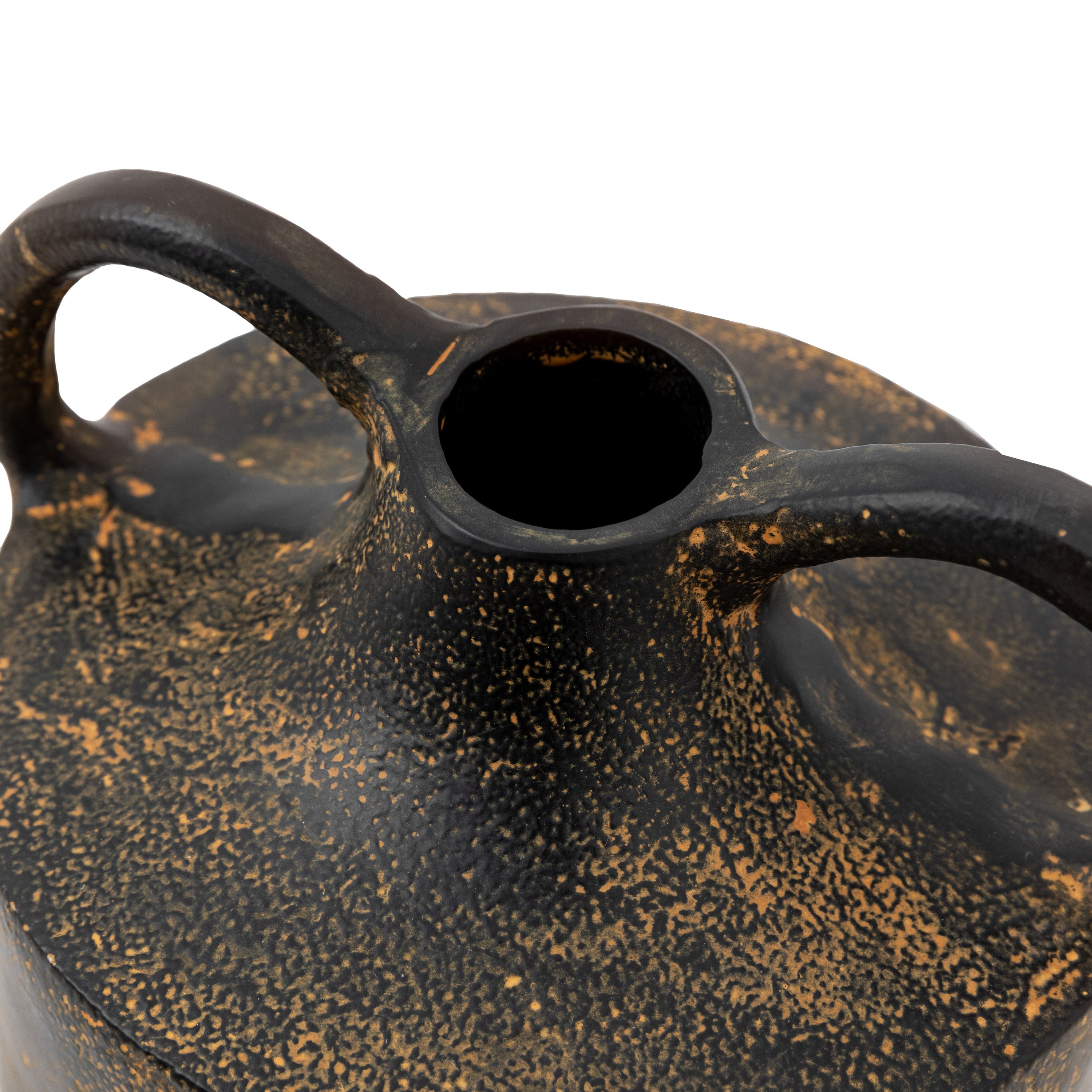 Cebu Cast Metal Vase | Small