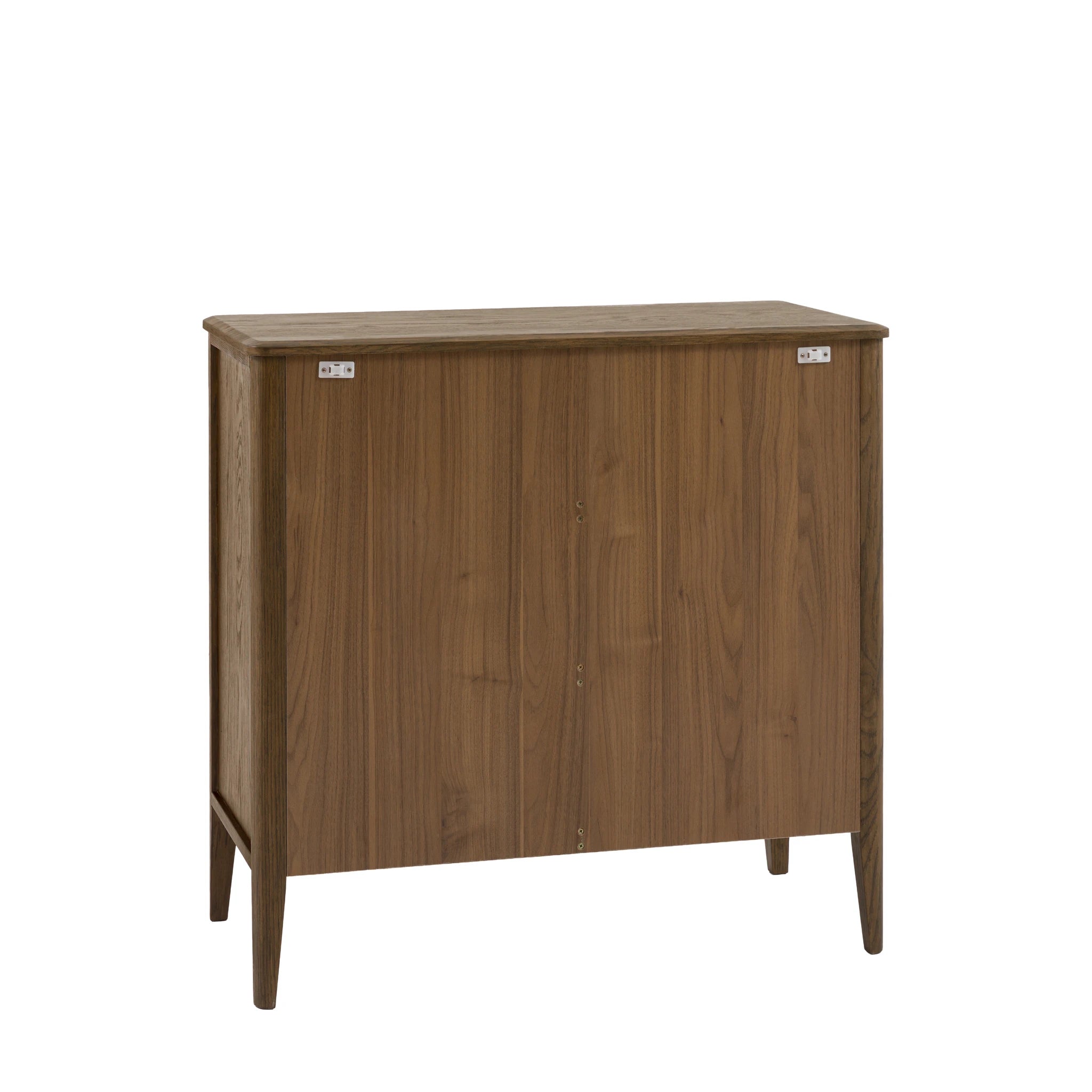 Hollis Walnut Brown Wood Chest of Drawers