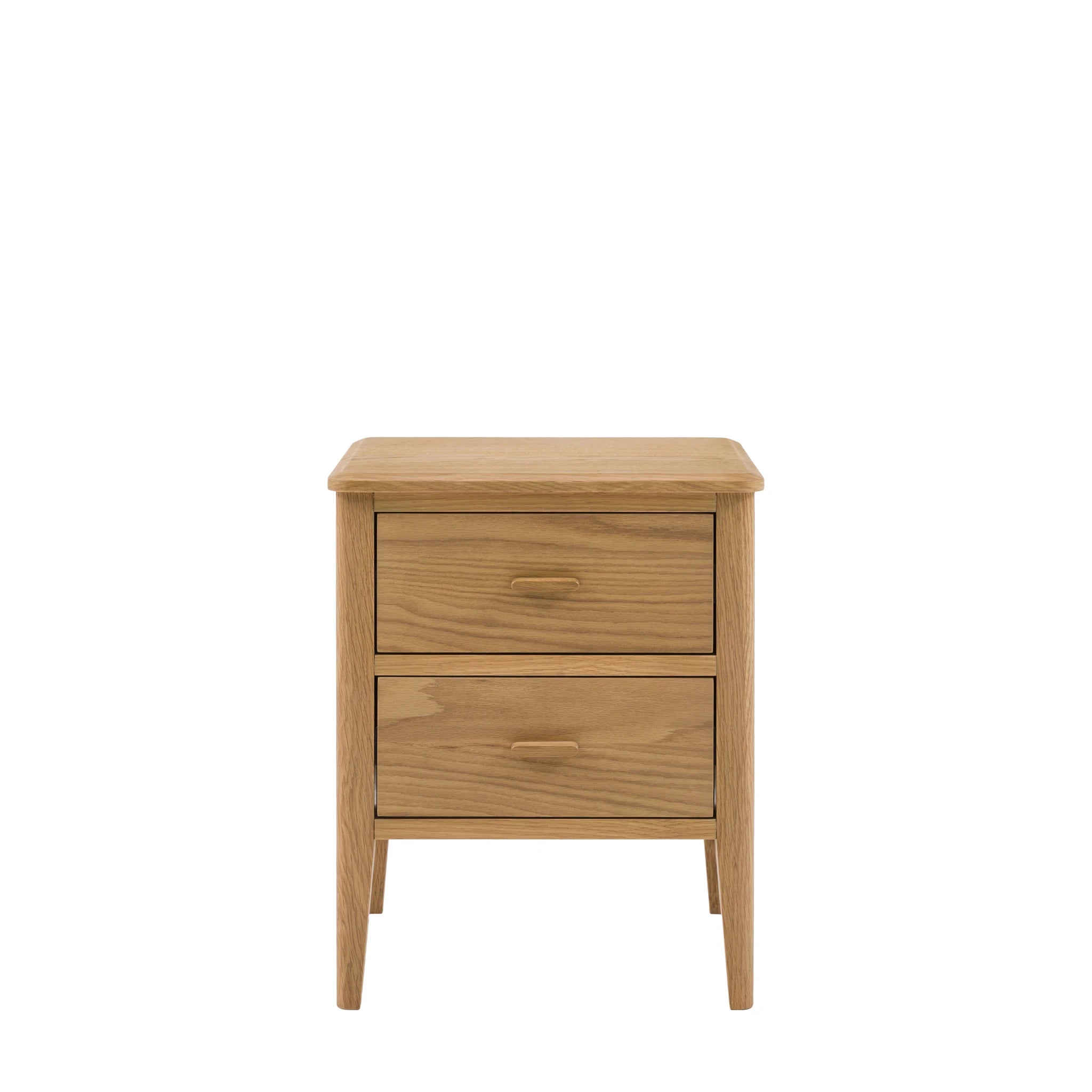 Hollis Natural Wood Bedside Table