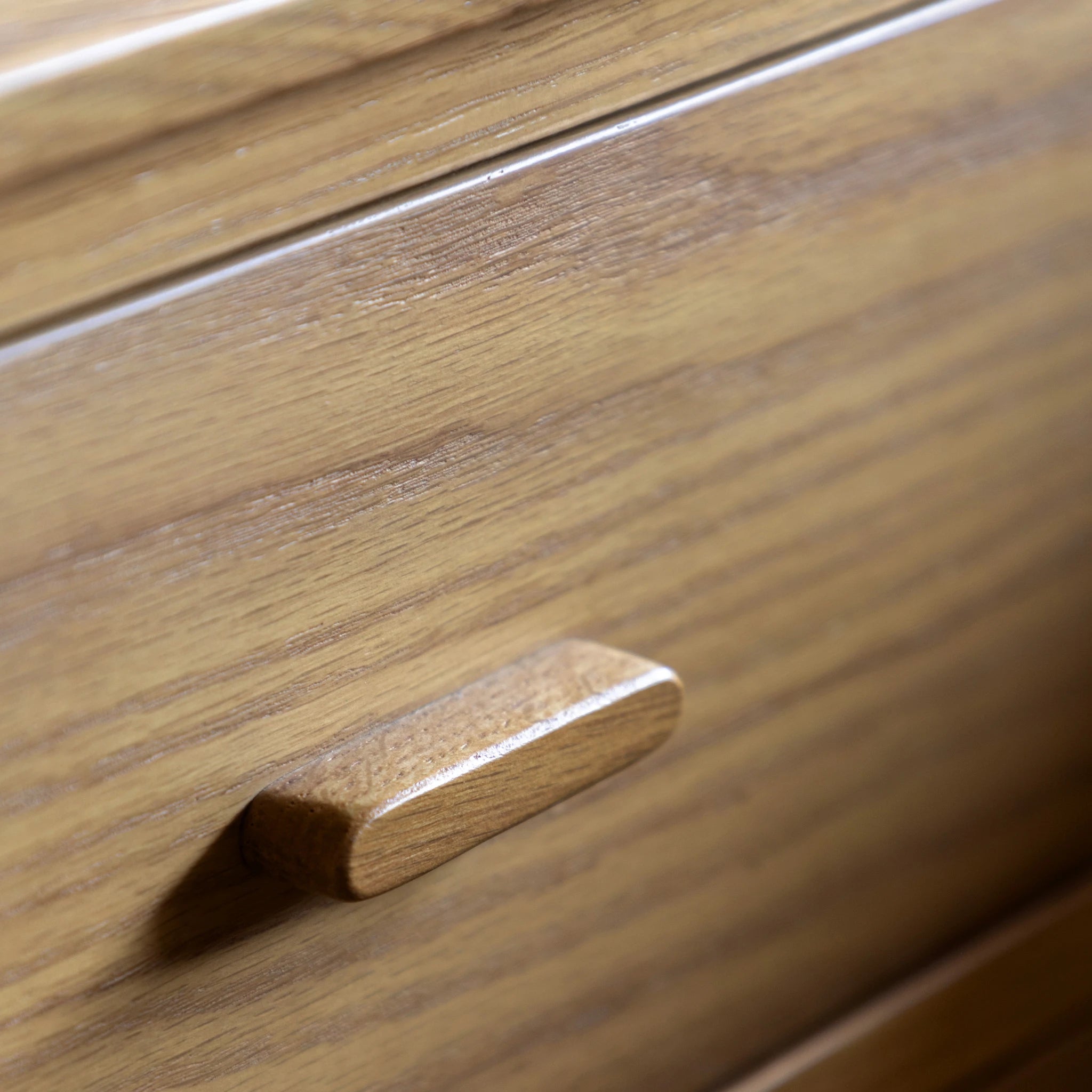 Hollis Natural Wood Bedside Table