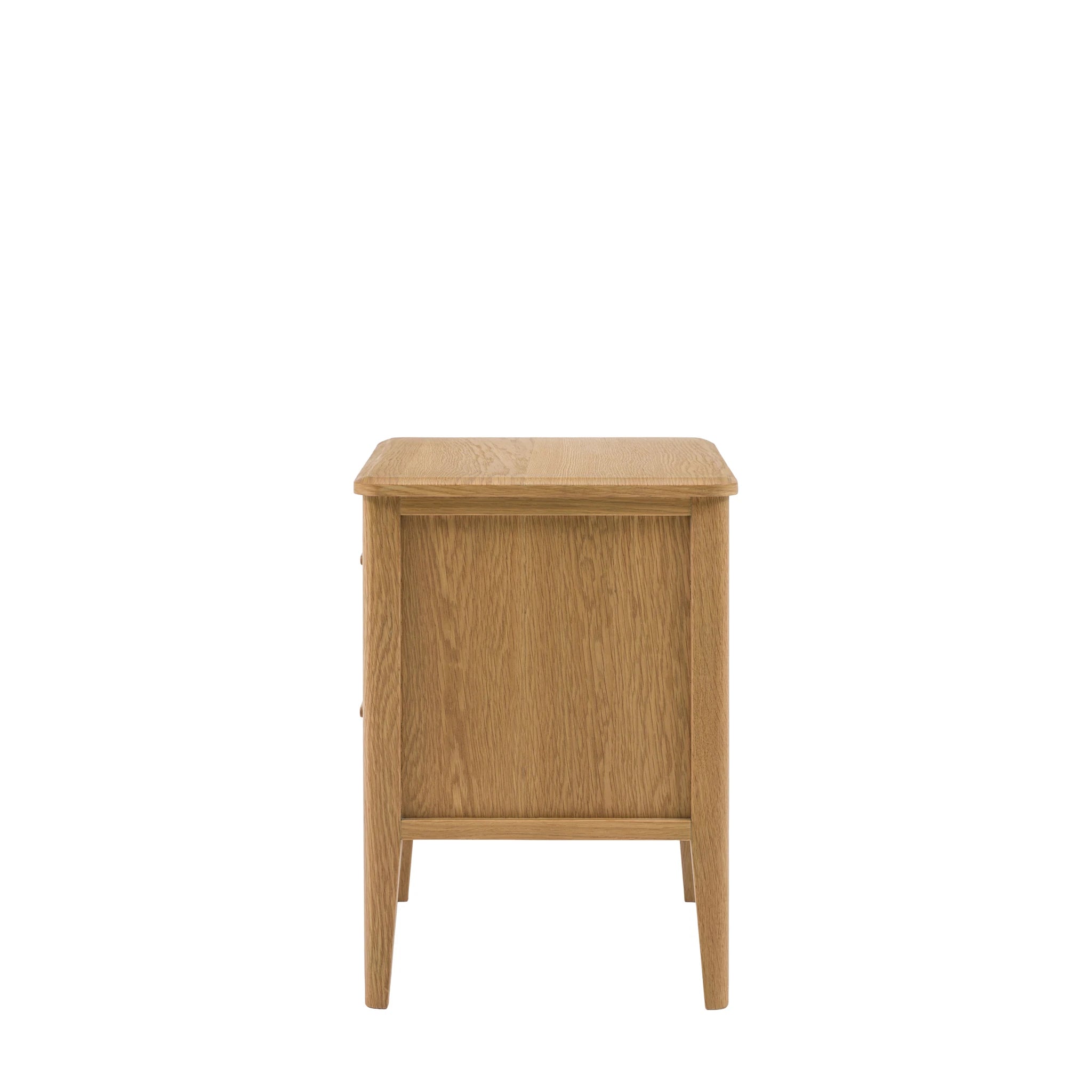 Hollis Natural Wood Bedside Table