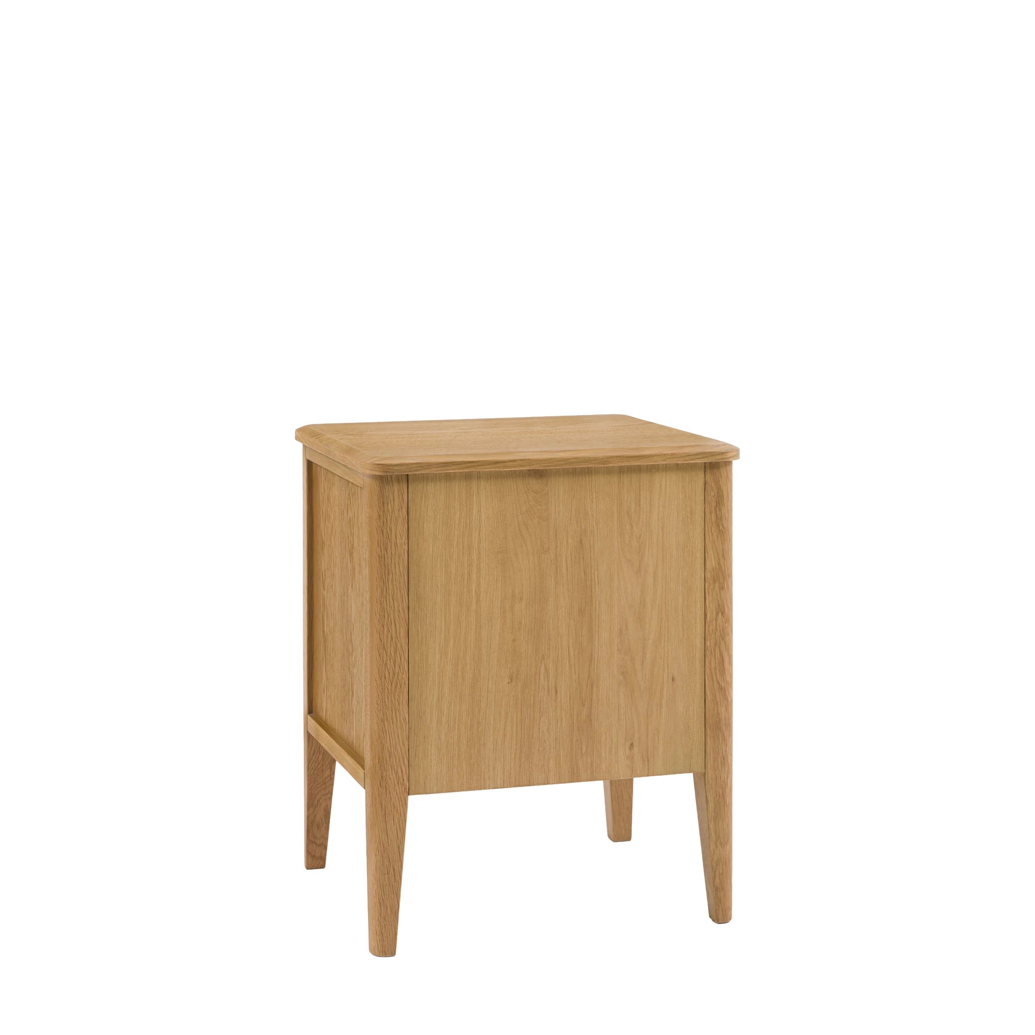 Hollis Natural Wood Bedside Table