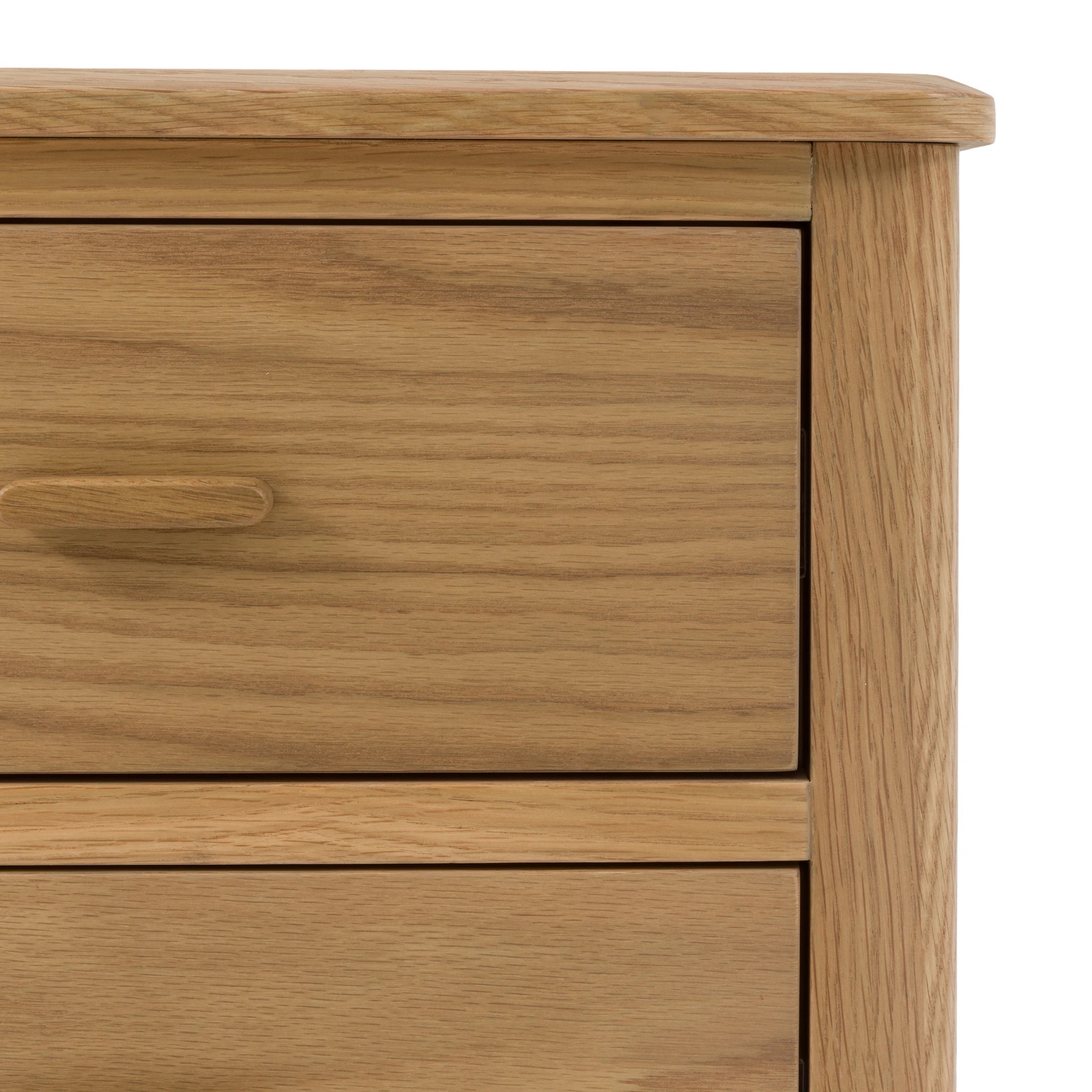 Hollis Natural Wood Bedside Table