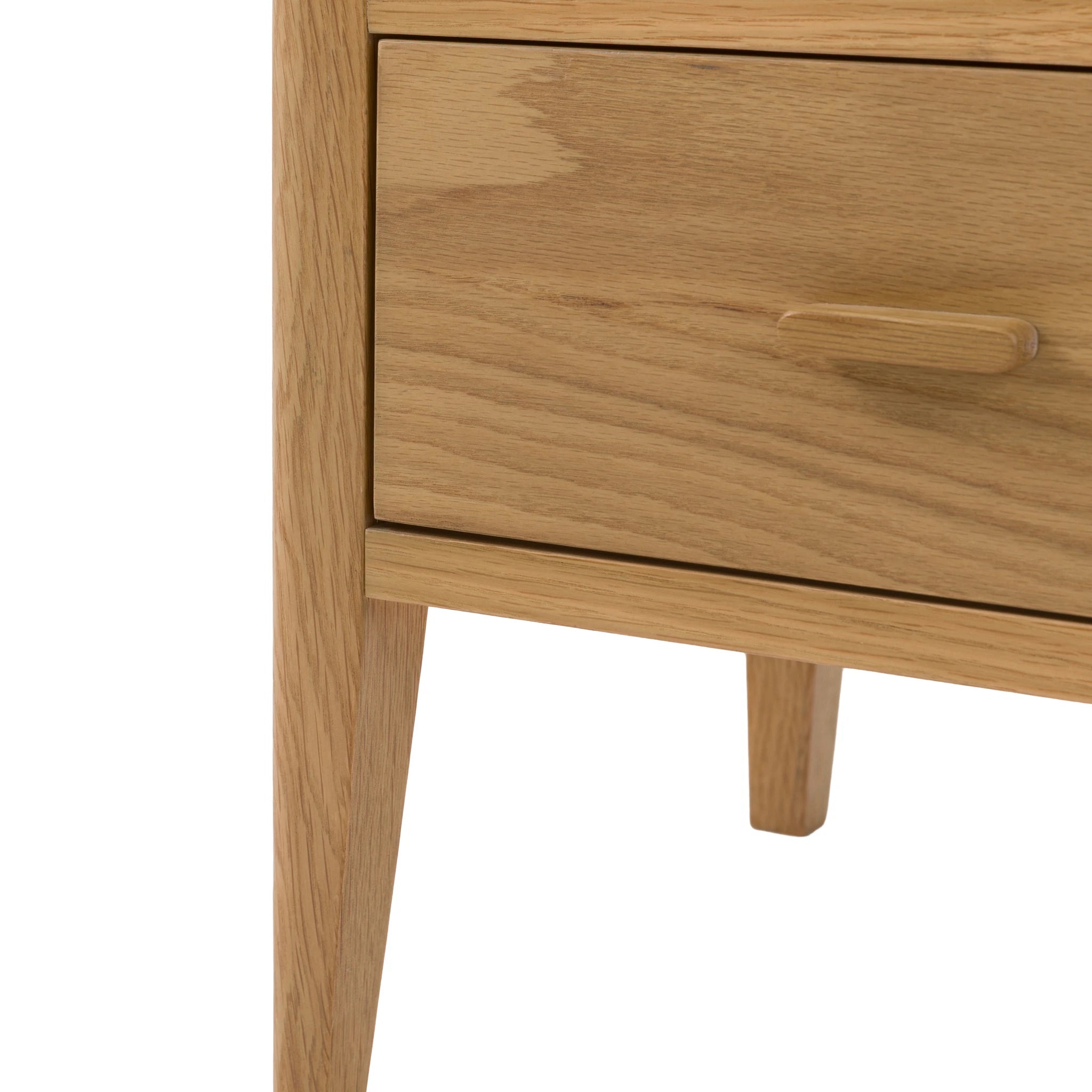 Hollis Natural Wood Bedside Table
