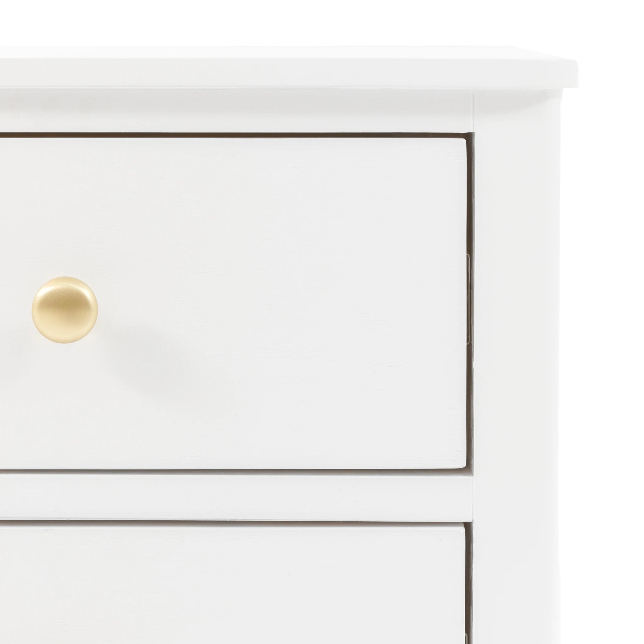 Belmora White Wood Bedside Table