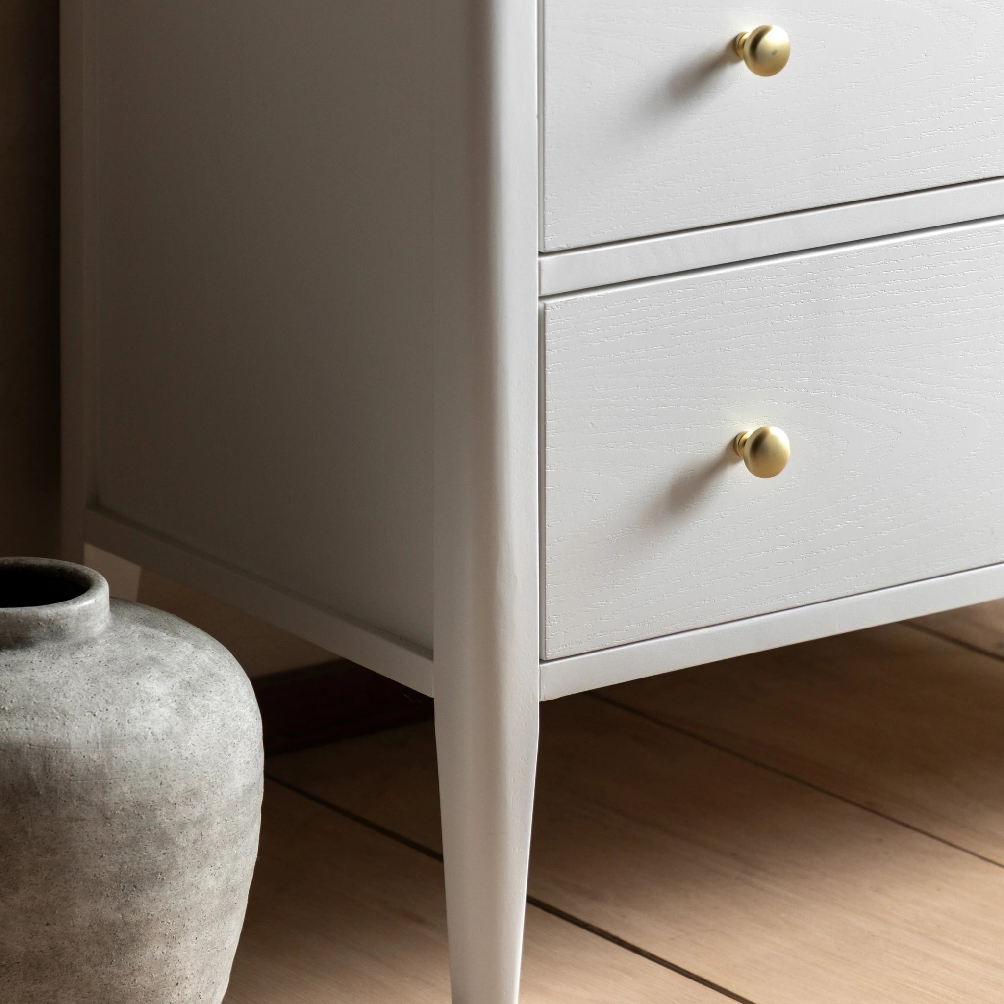 Belmora White Wood Chest of Drawers