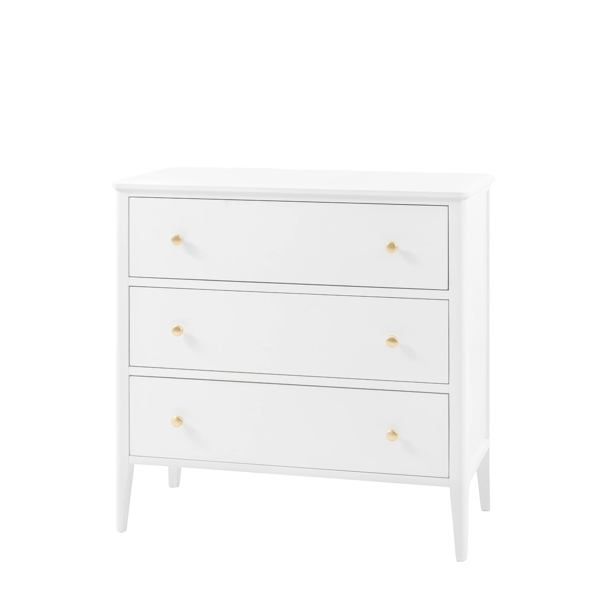 Belmora White Wood Chest of Drawers