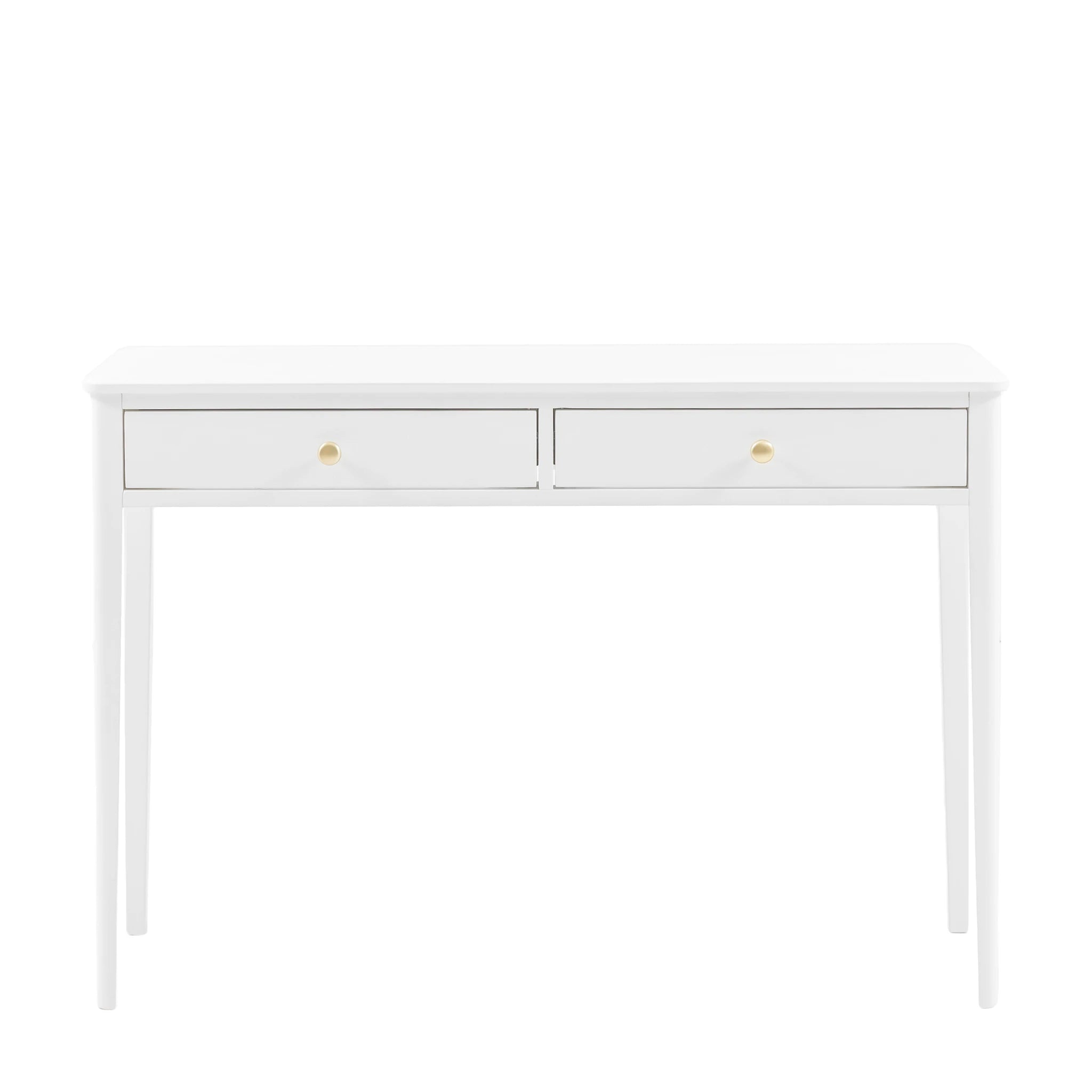 Belmora White Wood Console Table