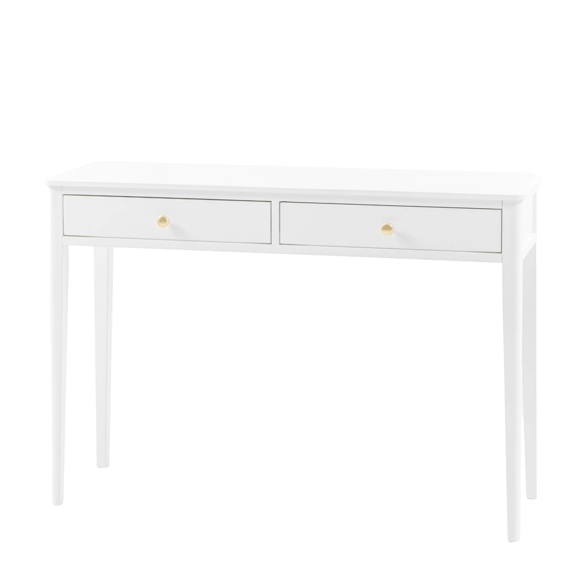 Belmora White Wood Console Table