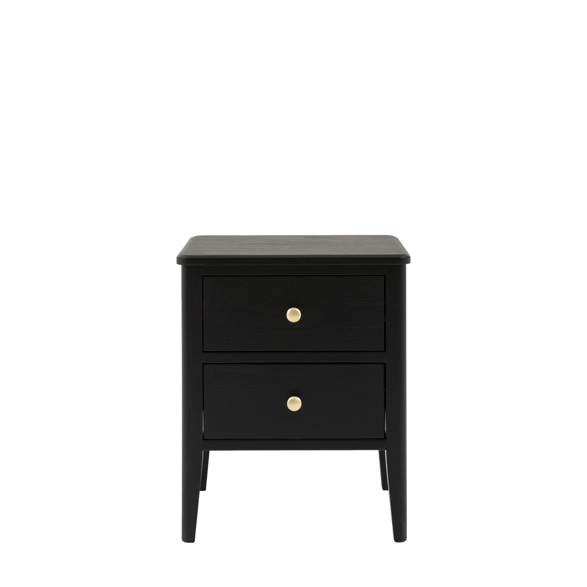 Belmora Black Wood Bedside Table