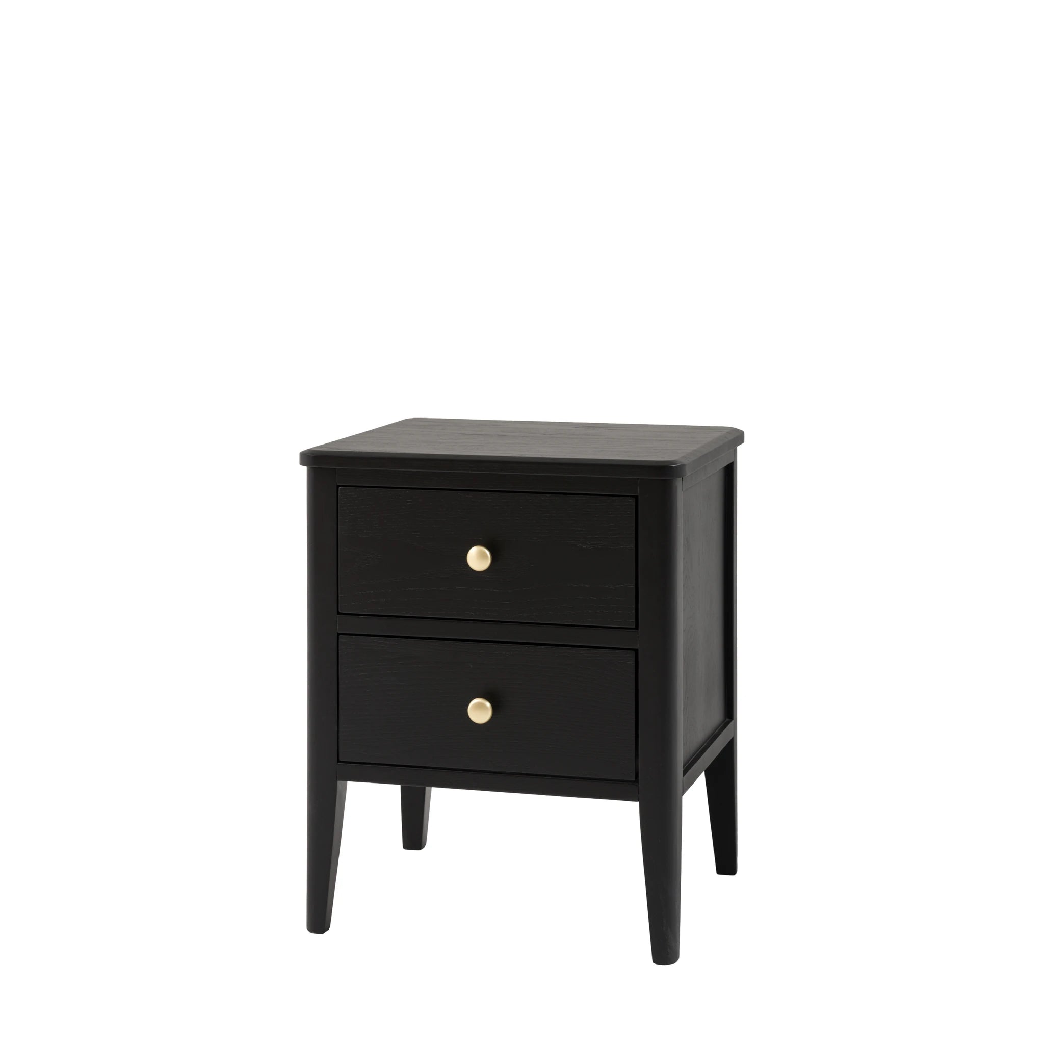 Belmora Black Wood Bedside Table