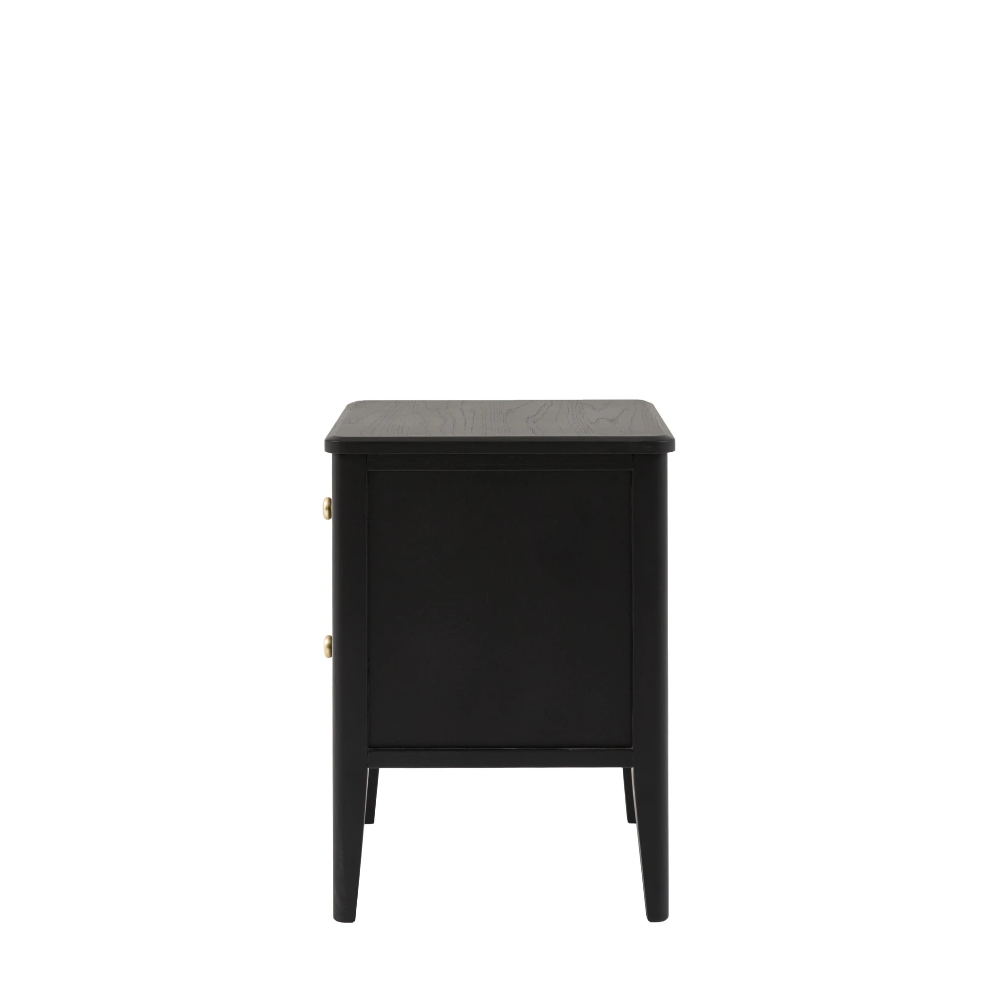 Belmora Black Wood Bedside Table