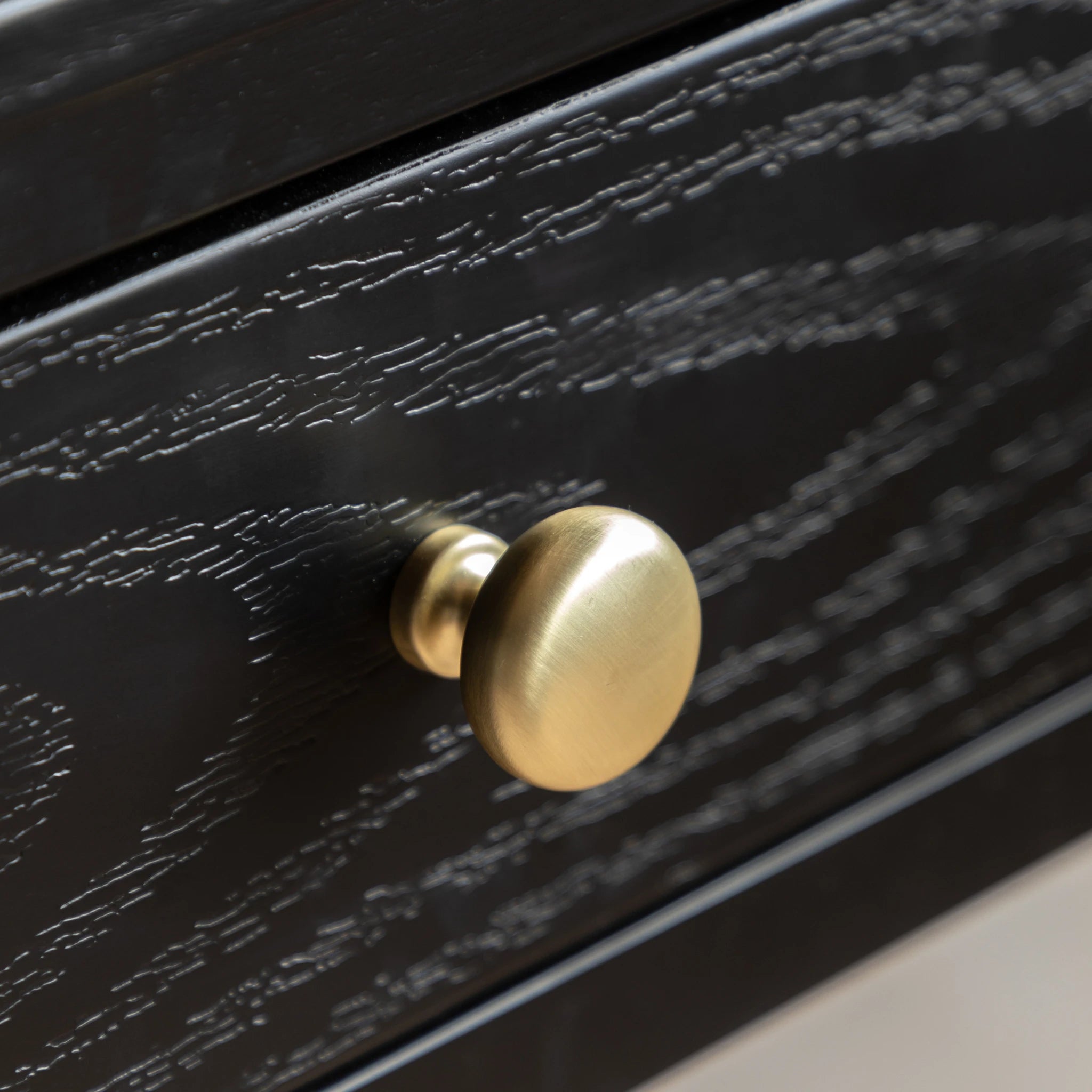 Belmora Black Wood Console Table