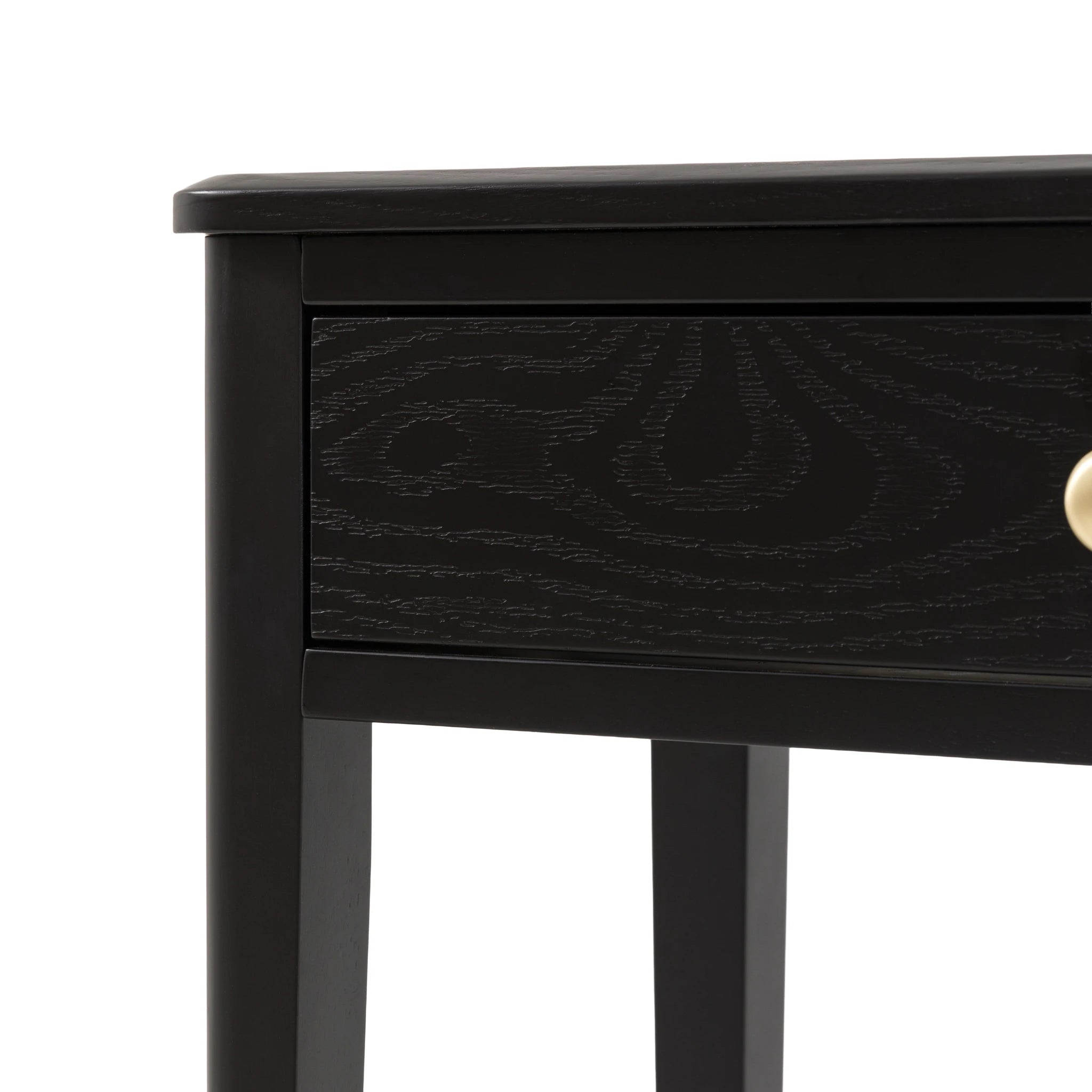 Belmora Black Wood Console Table