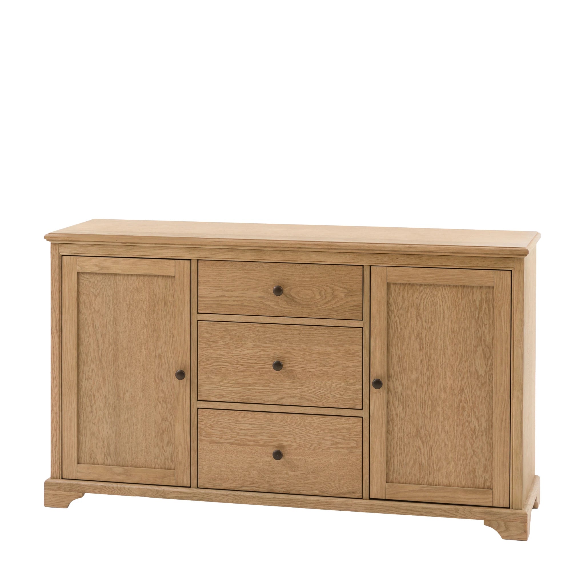 Westbridge Natural Oak Wood Sideboard Large