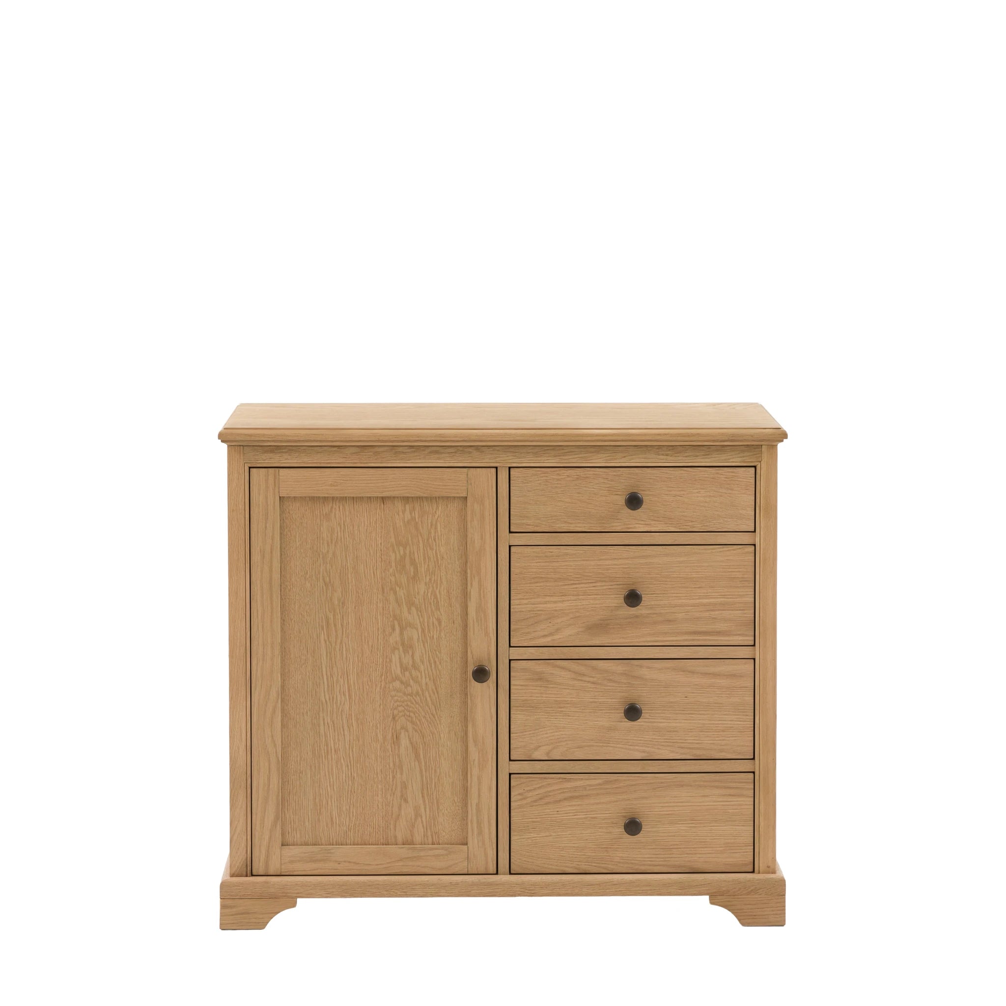 Westbridge Natural Oak Wood Sideboard Small