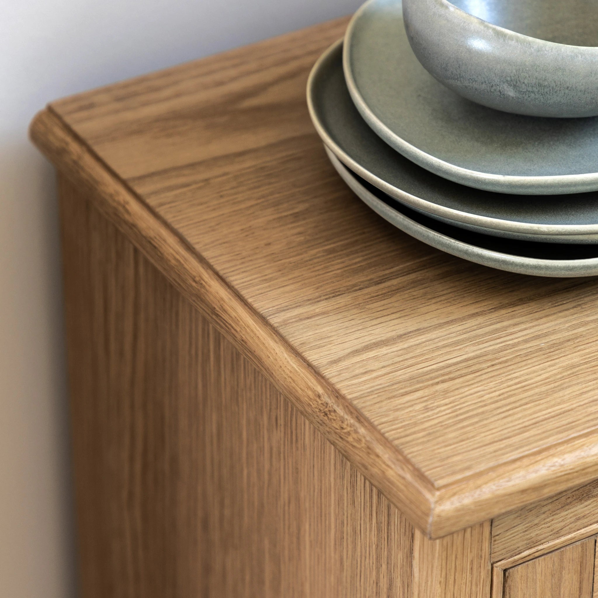 Westbridge Natural Oak Wood Sideboard Small