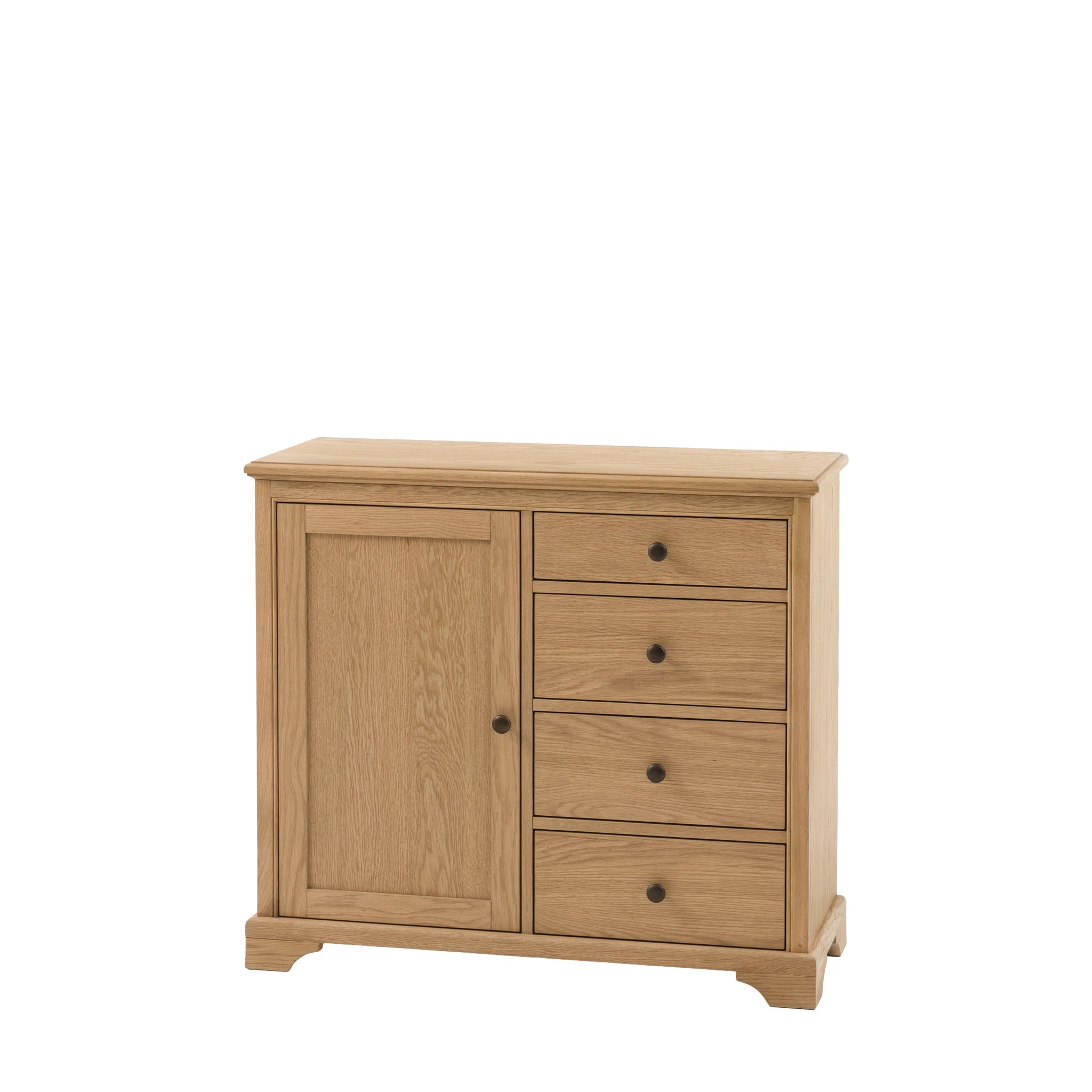 Westbridge Natural Oak Wood Sideboard Small