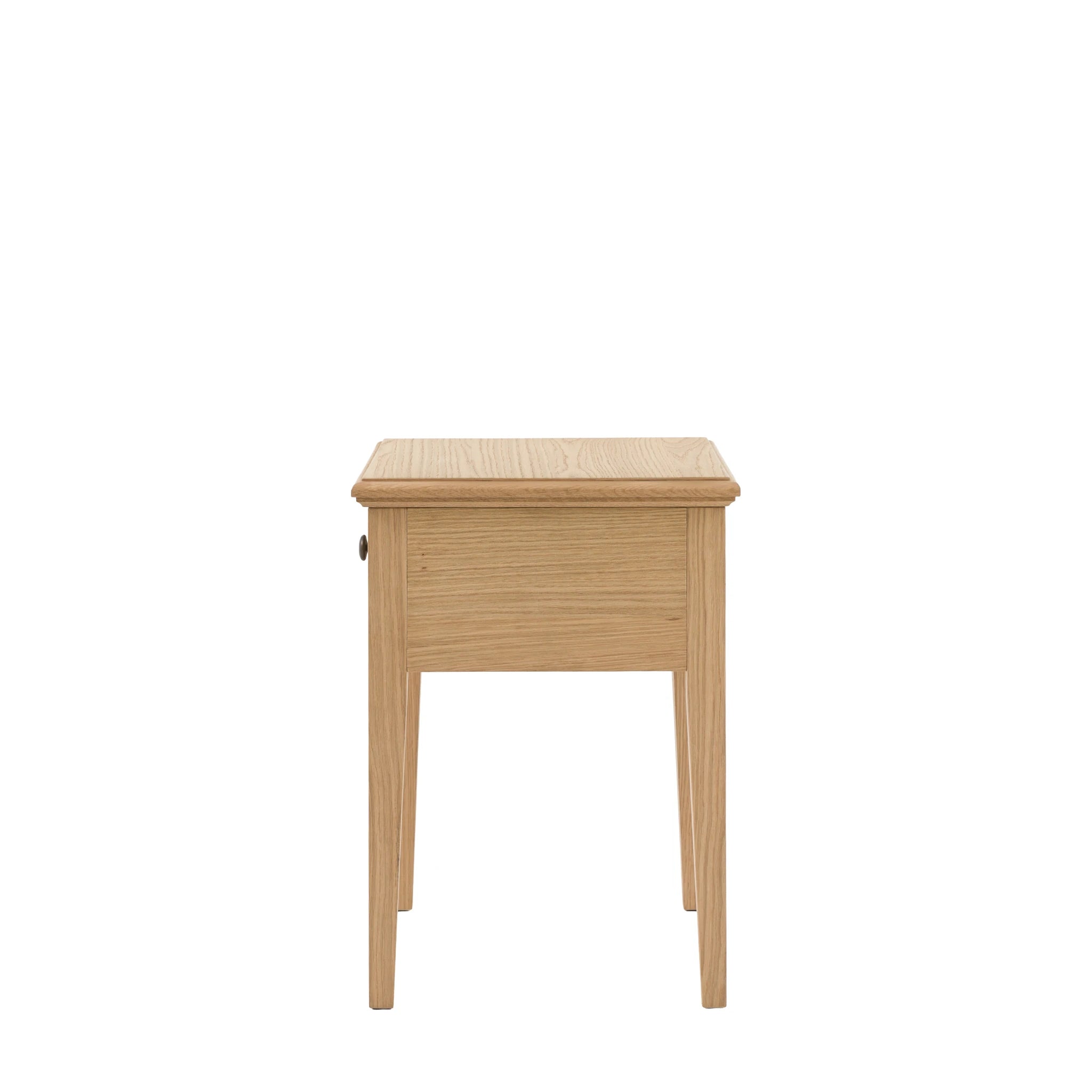 Westbridge Natural Oak Wood Side Table