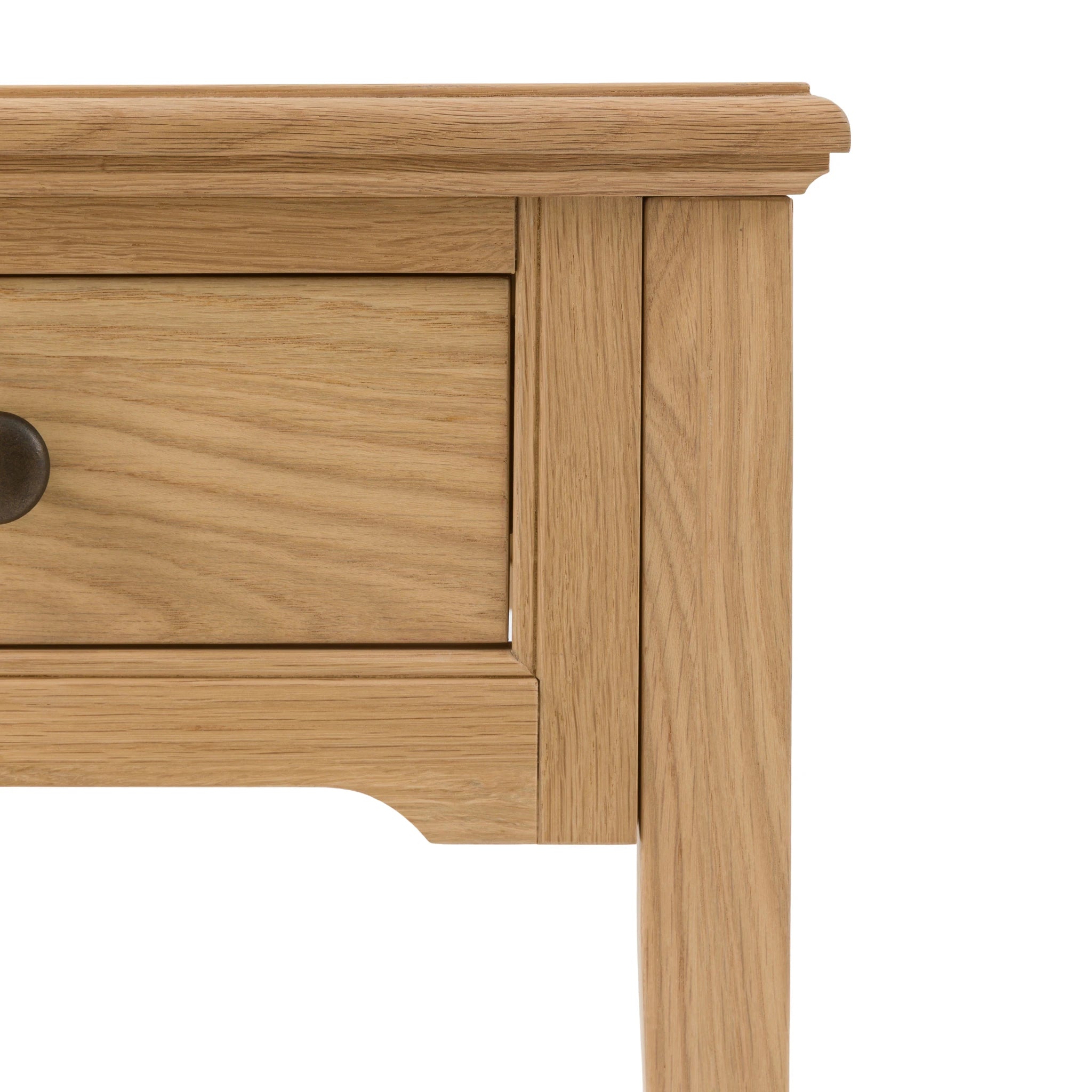Westbridge Natural Oak Wood Side Table