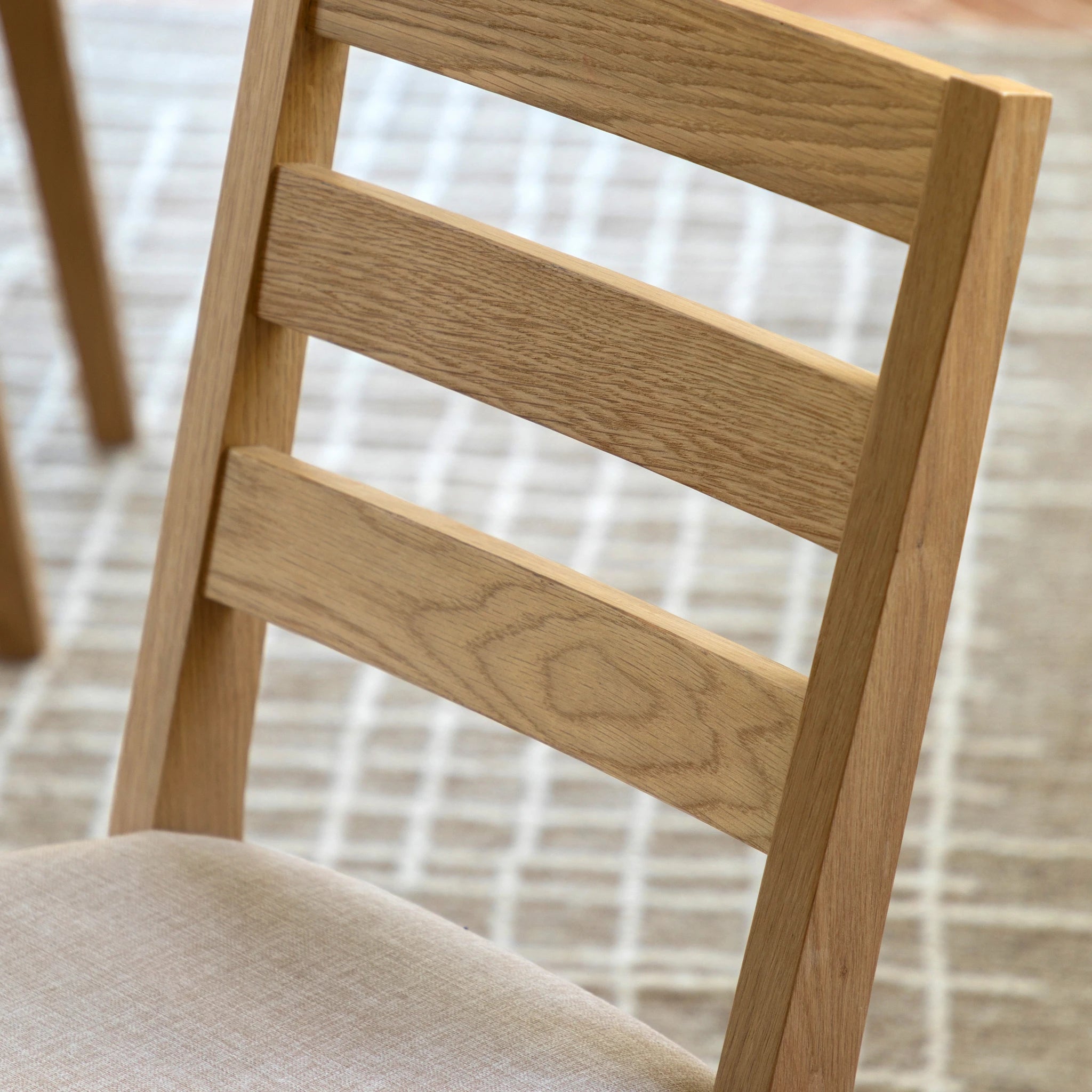 Set of 2 Westbridge Natural Wood Dining Chairs