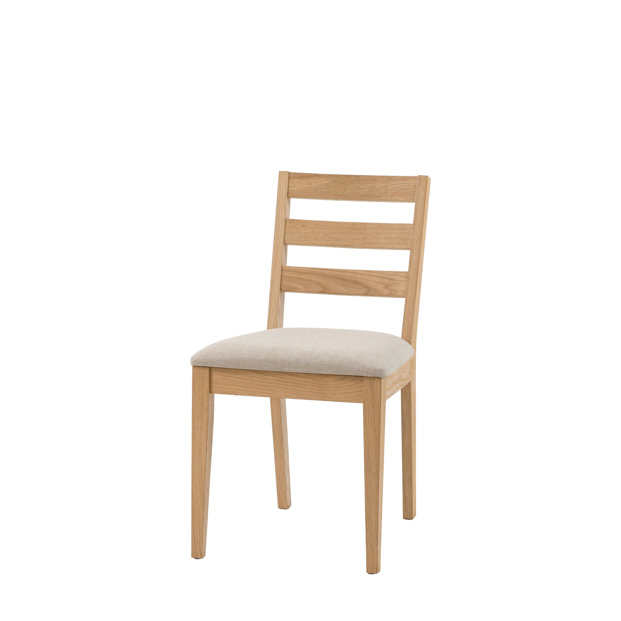Set of 2 Westbridge Natural Wood Dining Chairs