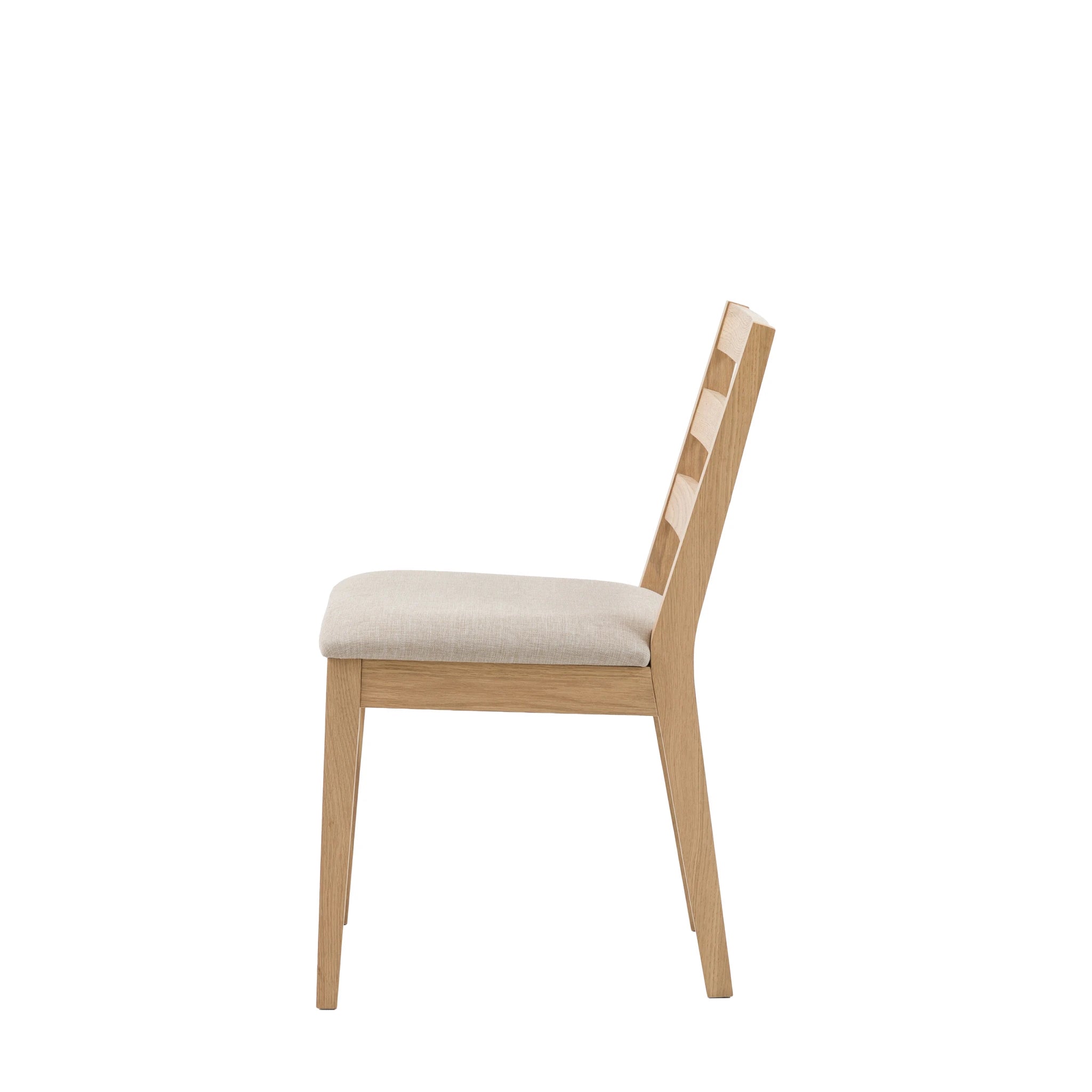 Set of 2 Westbridge Natural Wood Dining Chairs