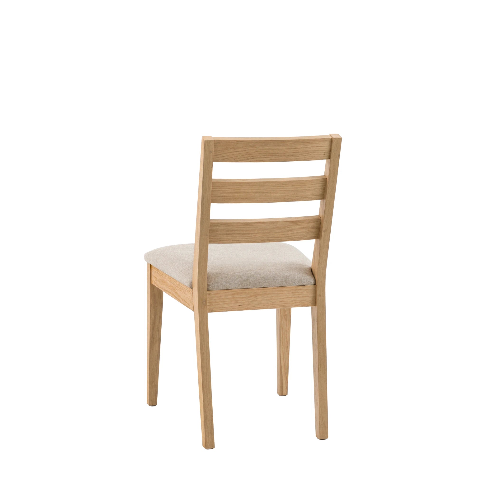 Set of 2 Westbridge Natural Wood Dining Chairs