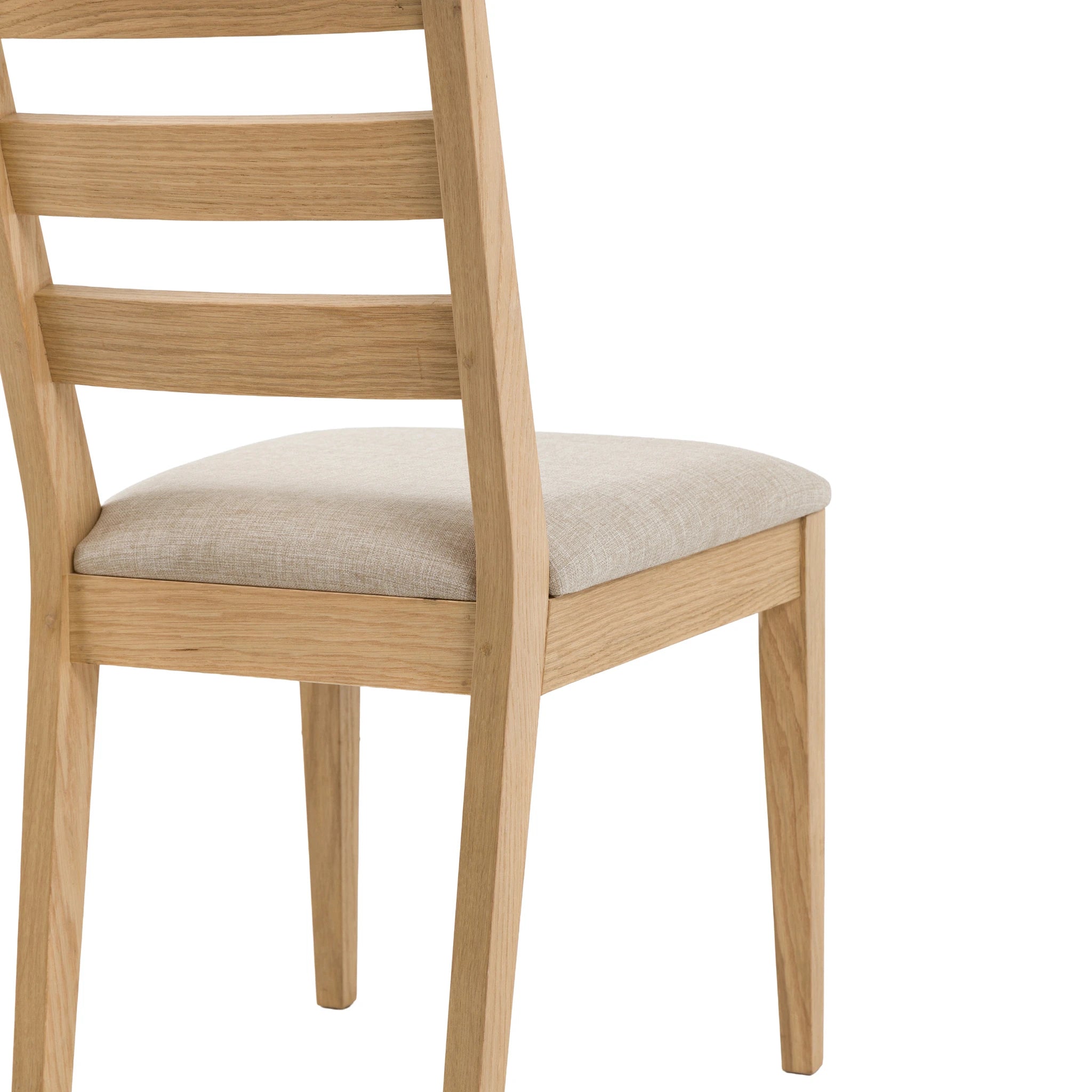 Set of 2 Westbridge Natural Wood Dining Chairs