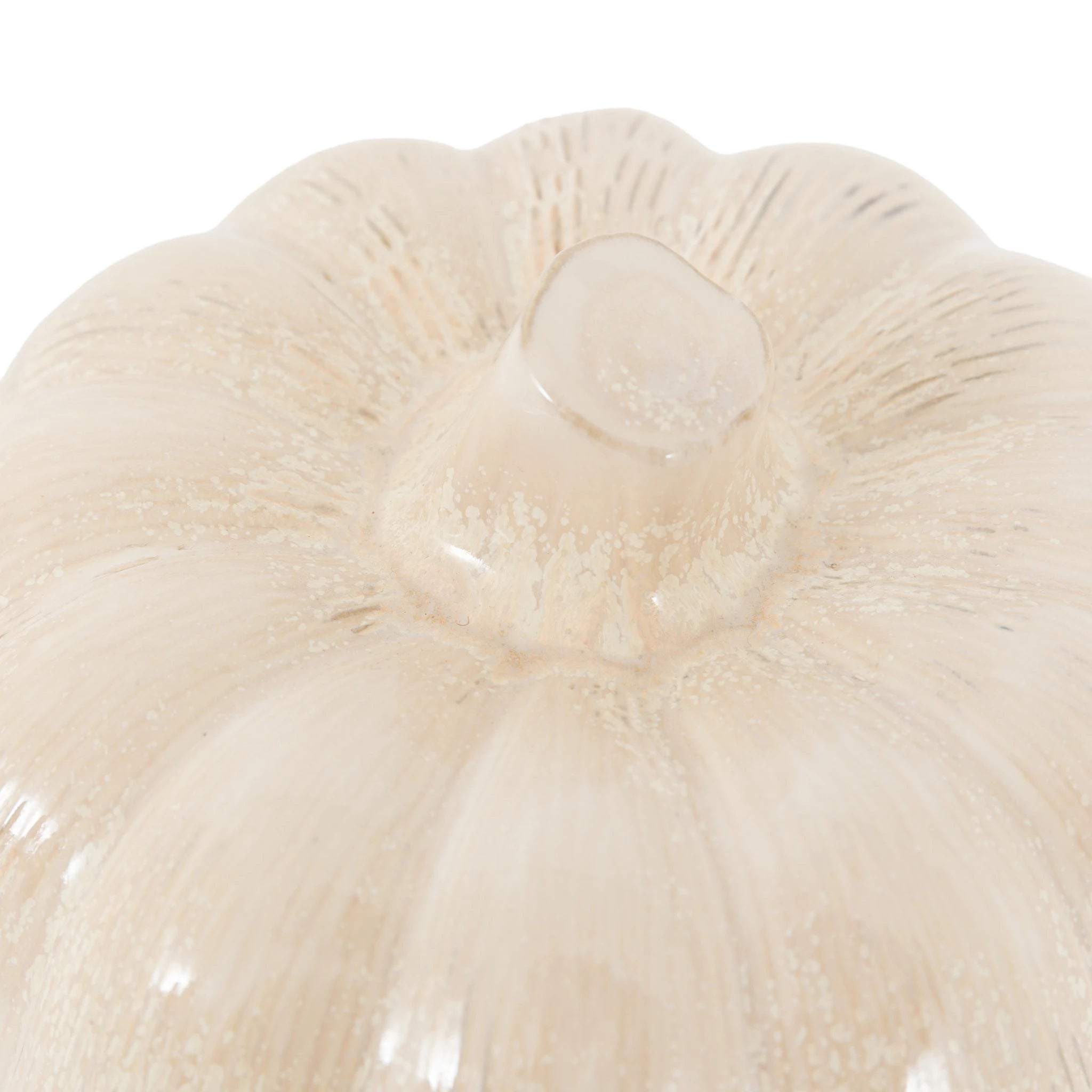 Terrene Natural Ceramic Pumpkin Ornament